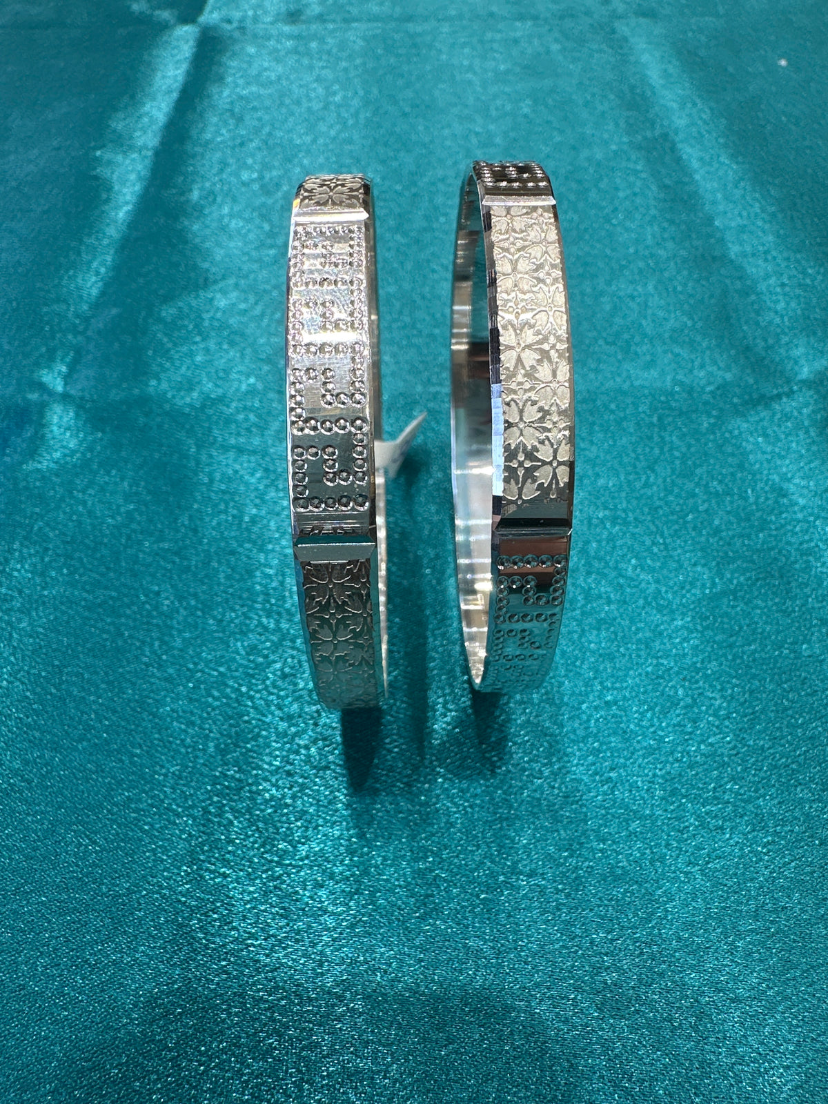 Designer Silver Bangles