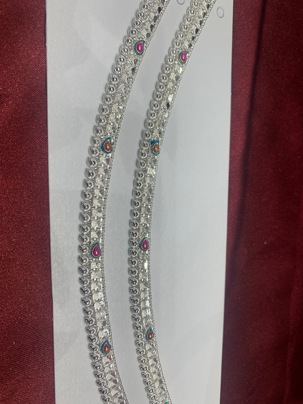 Women’s Fancy/Traditional Silver Anklet