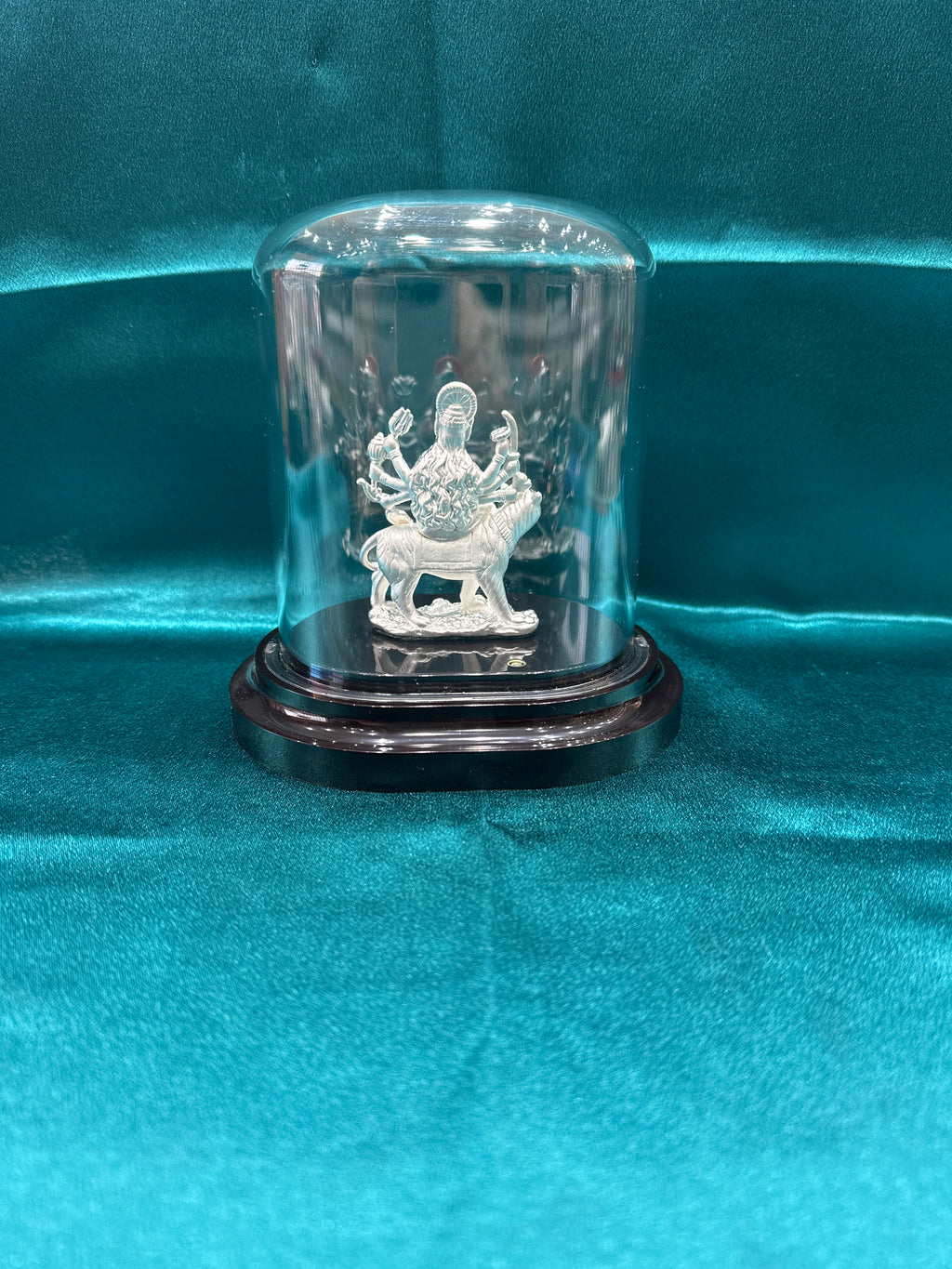 Pure Silver Ambe Mata Ji Idol (Murti)