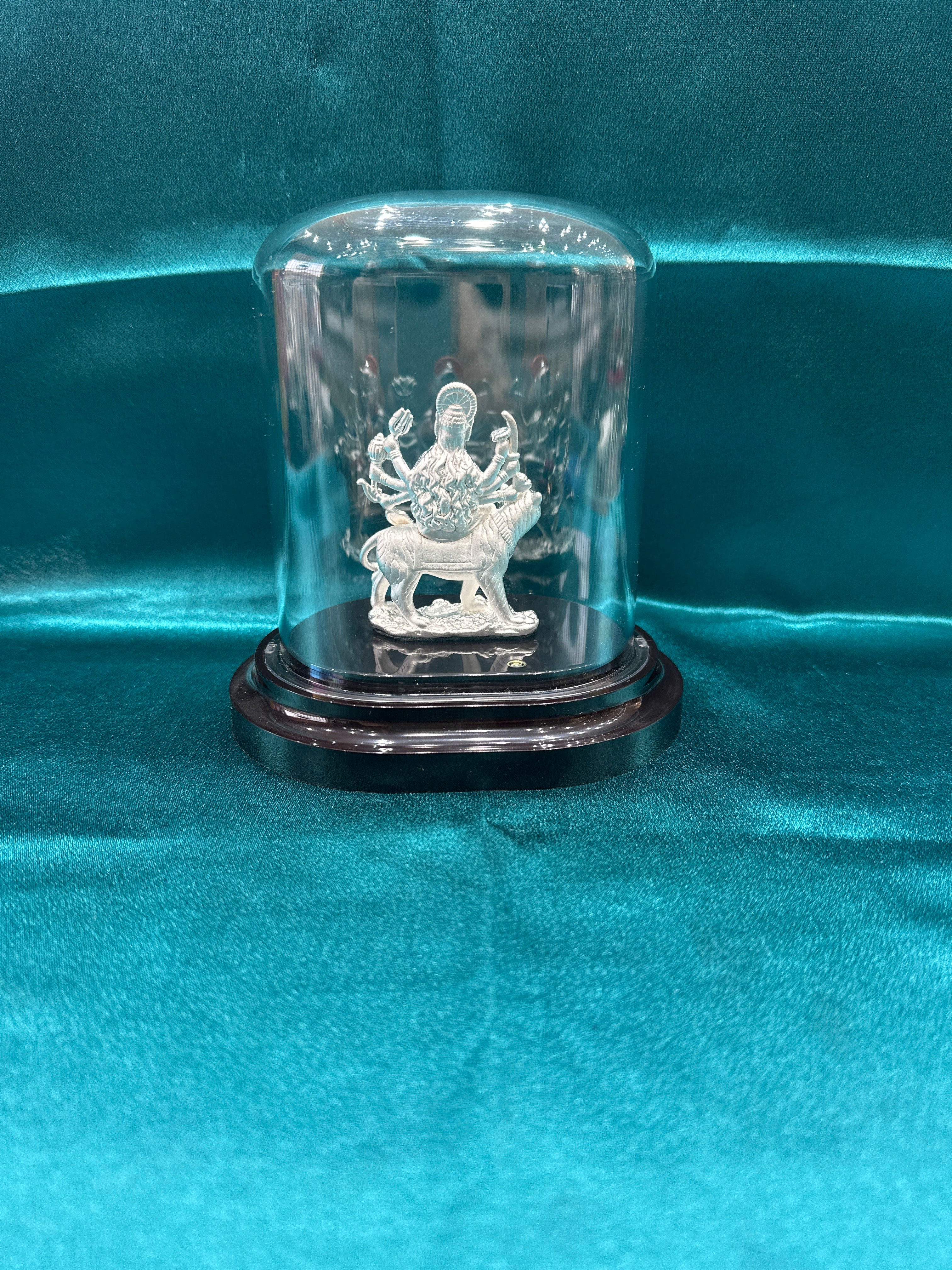 Pure Silver Ambe Mata Ji Idol (Murti)