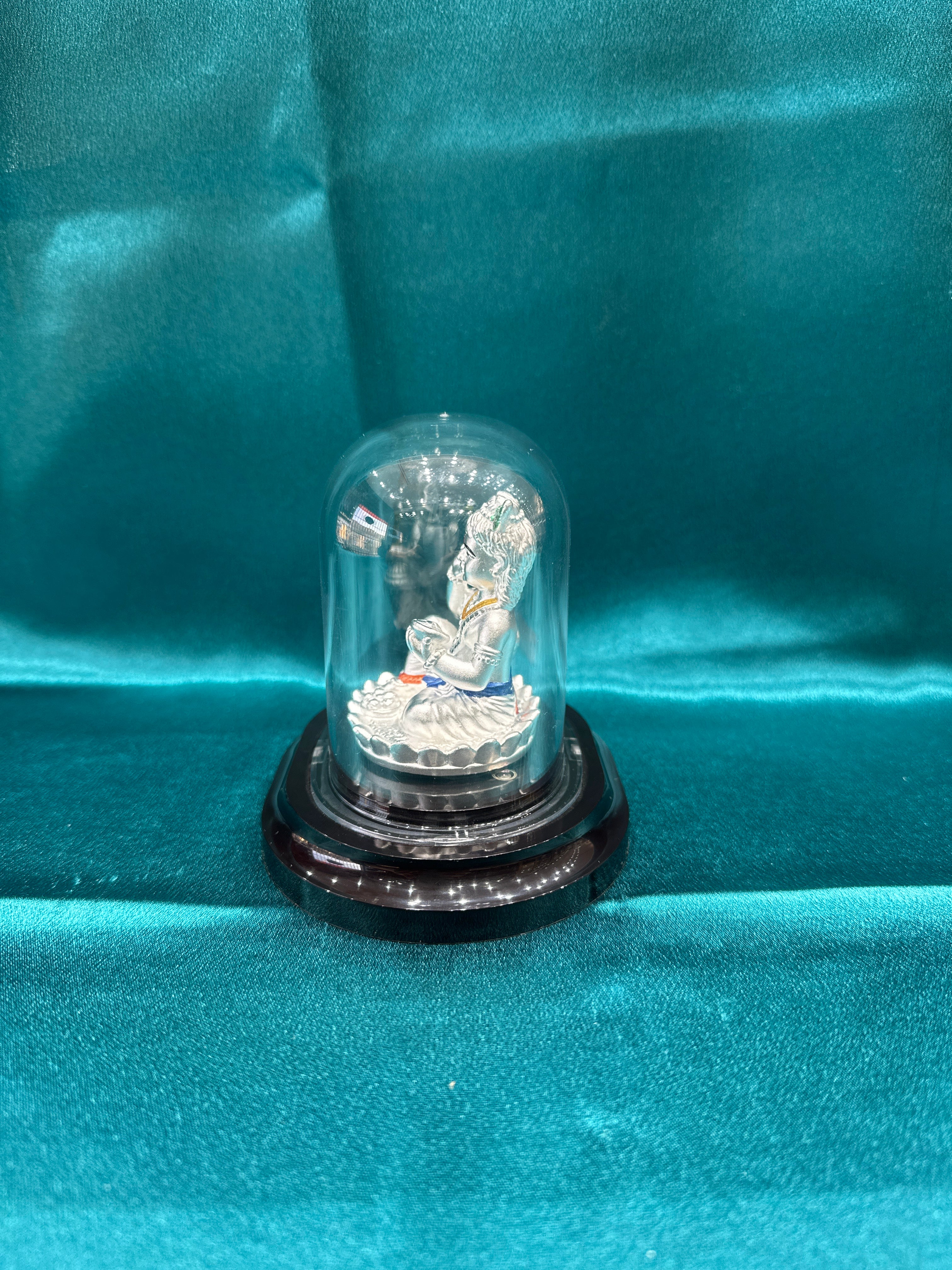 Pure Silver Krishna ji Idol (Murti)