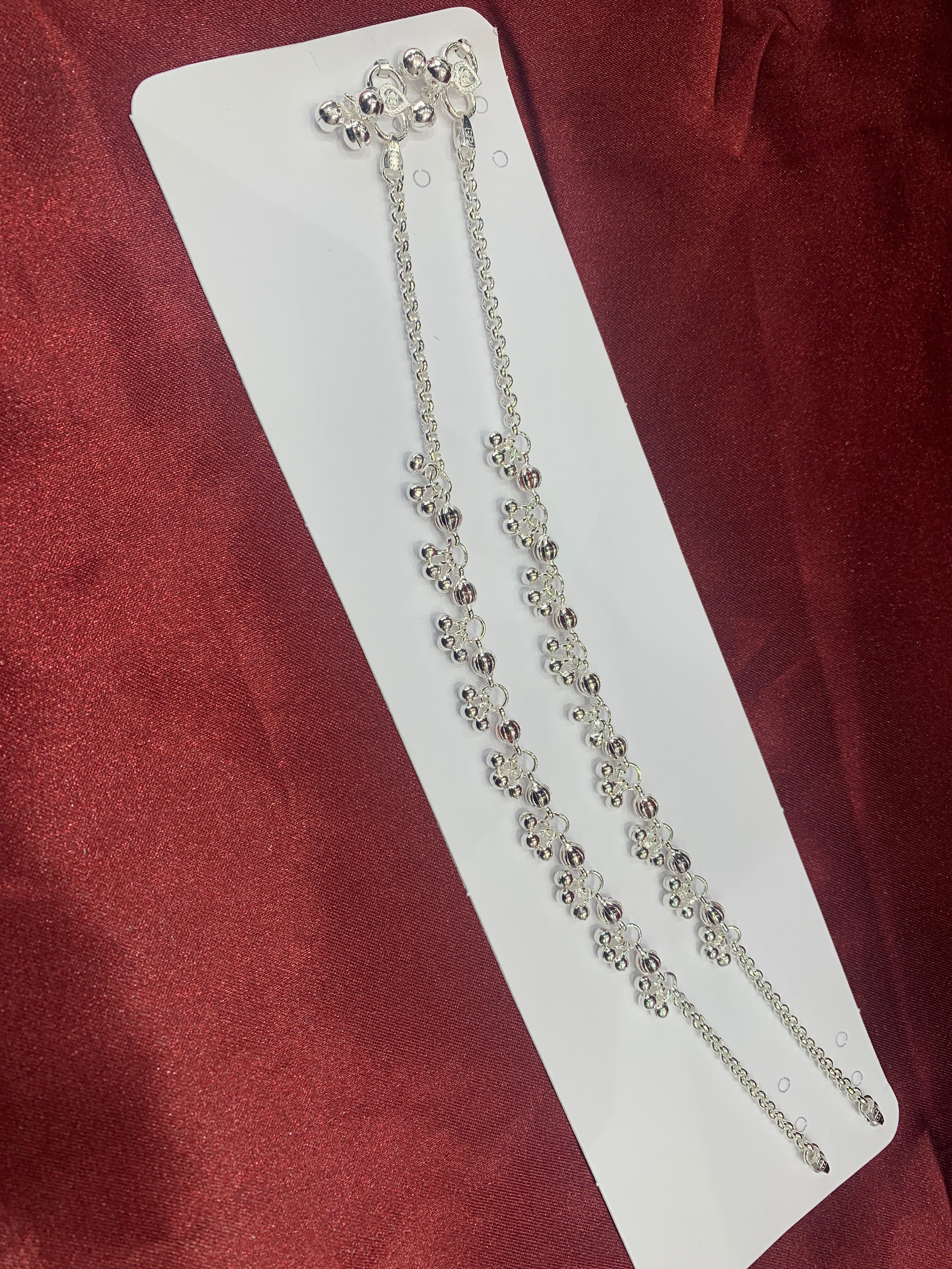 Women’s Fancy/Traditional Silver Anklet