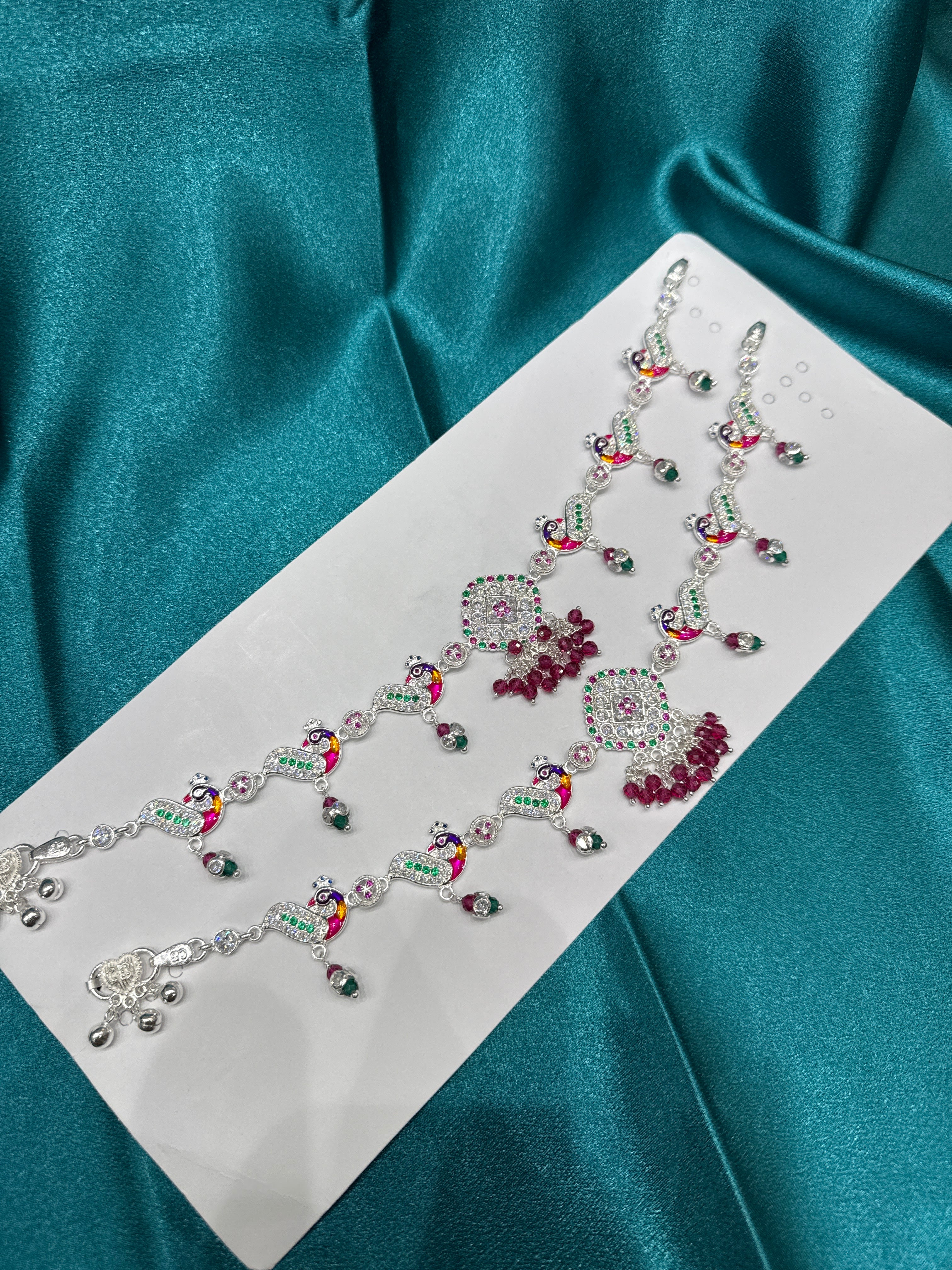 Women’s Traditional Heavy Weight Silver Anklet