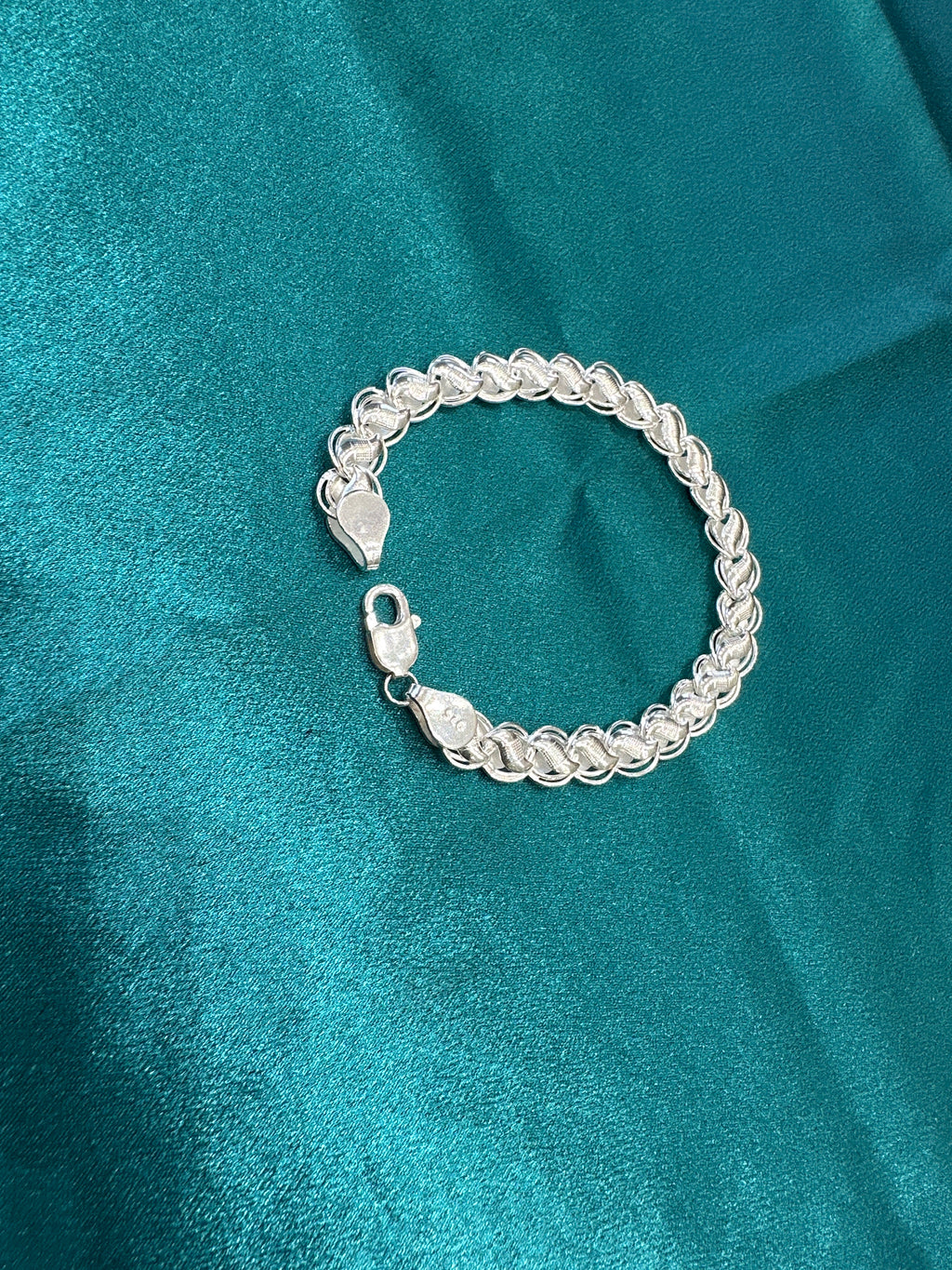 Men’s Designer Silver Bracelet (10mm)