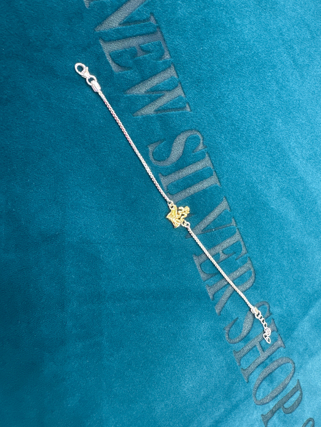 Silver Fancy Rakhi