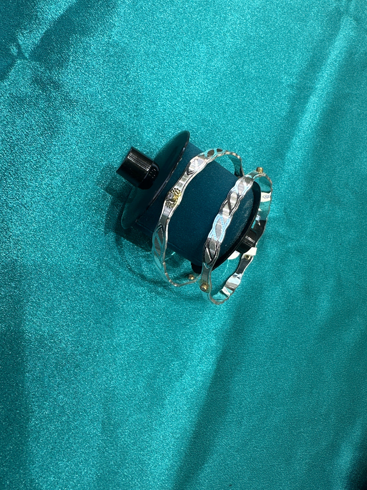 Designer Silver Bangles