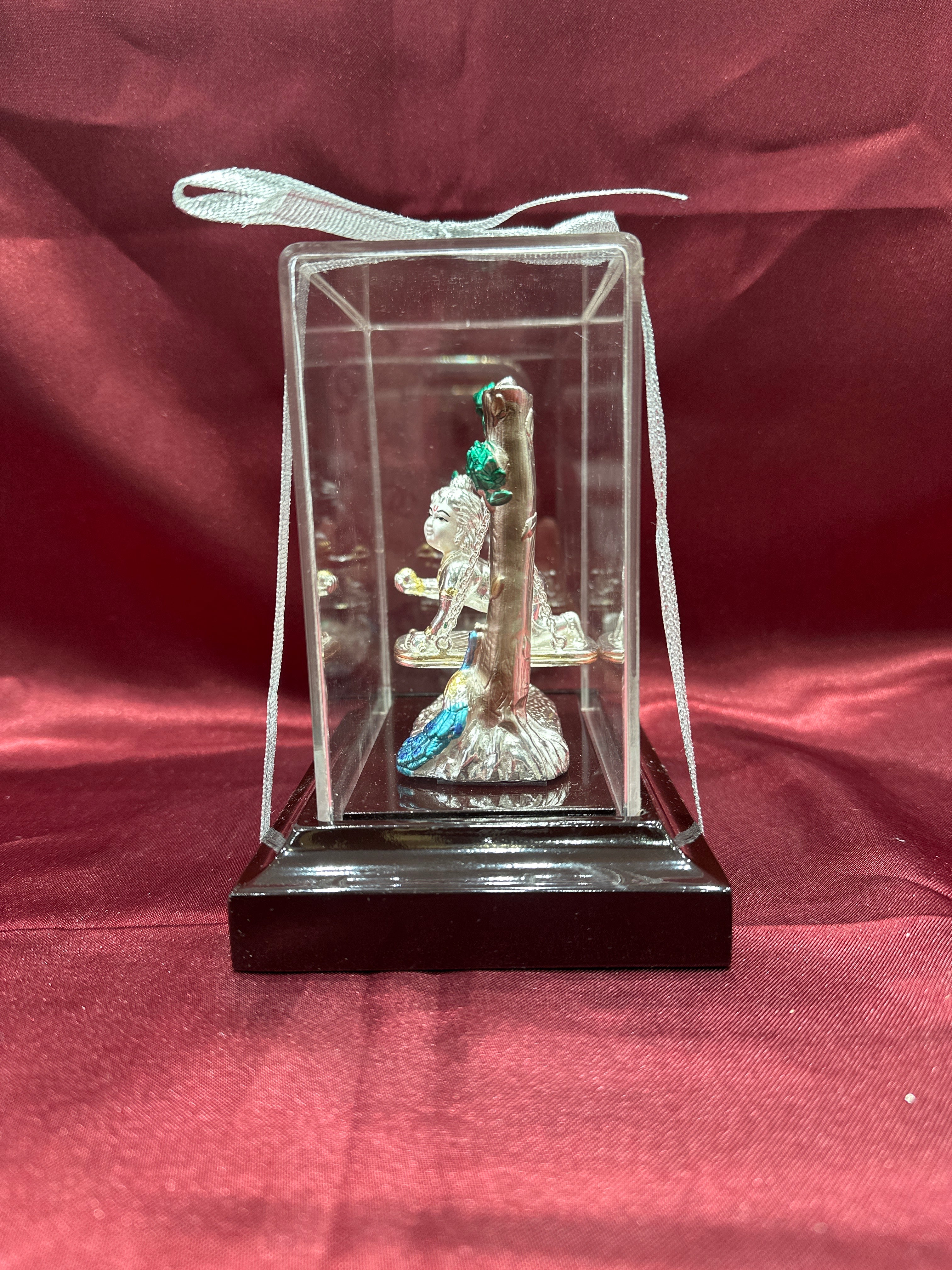 Pure Silver Krishna ji Idol (Murti)