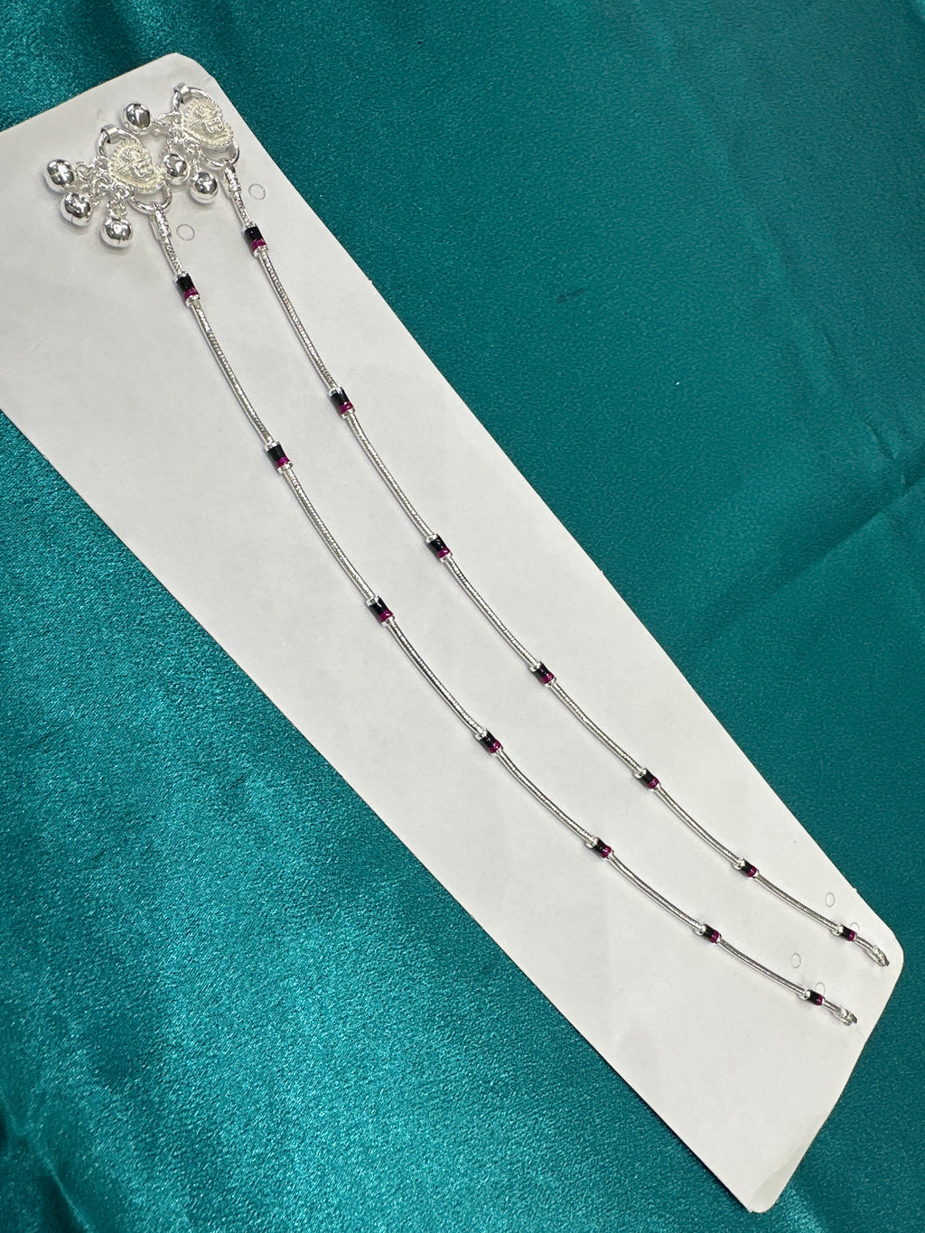 Women’s Fancy/Traditional Silver Anklet