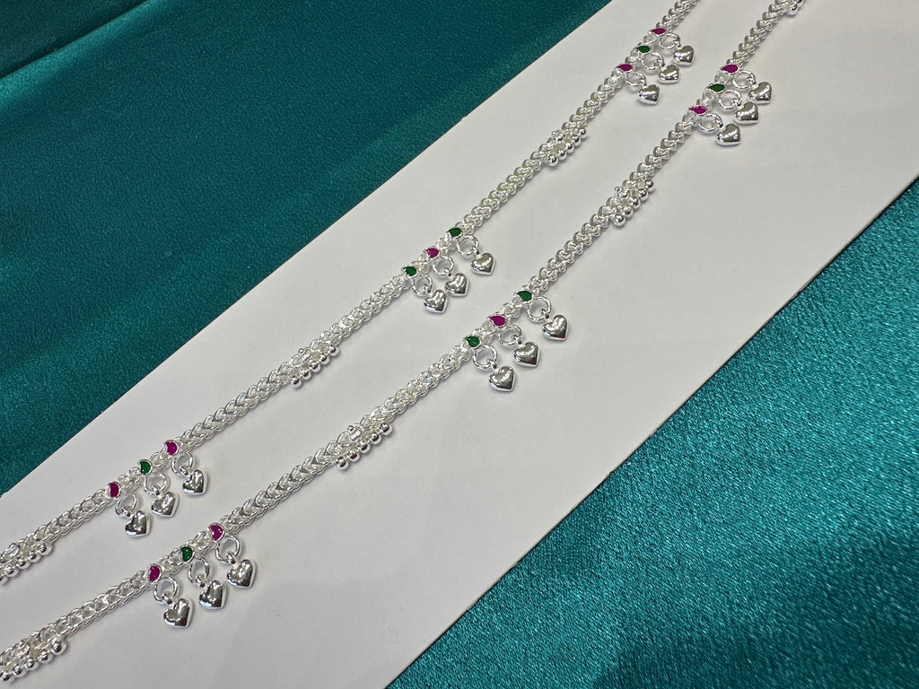 Women’s Fancy/Traditional Silver Anklet