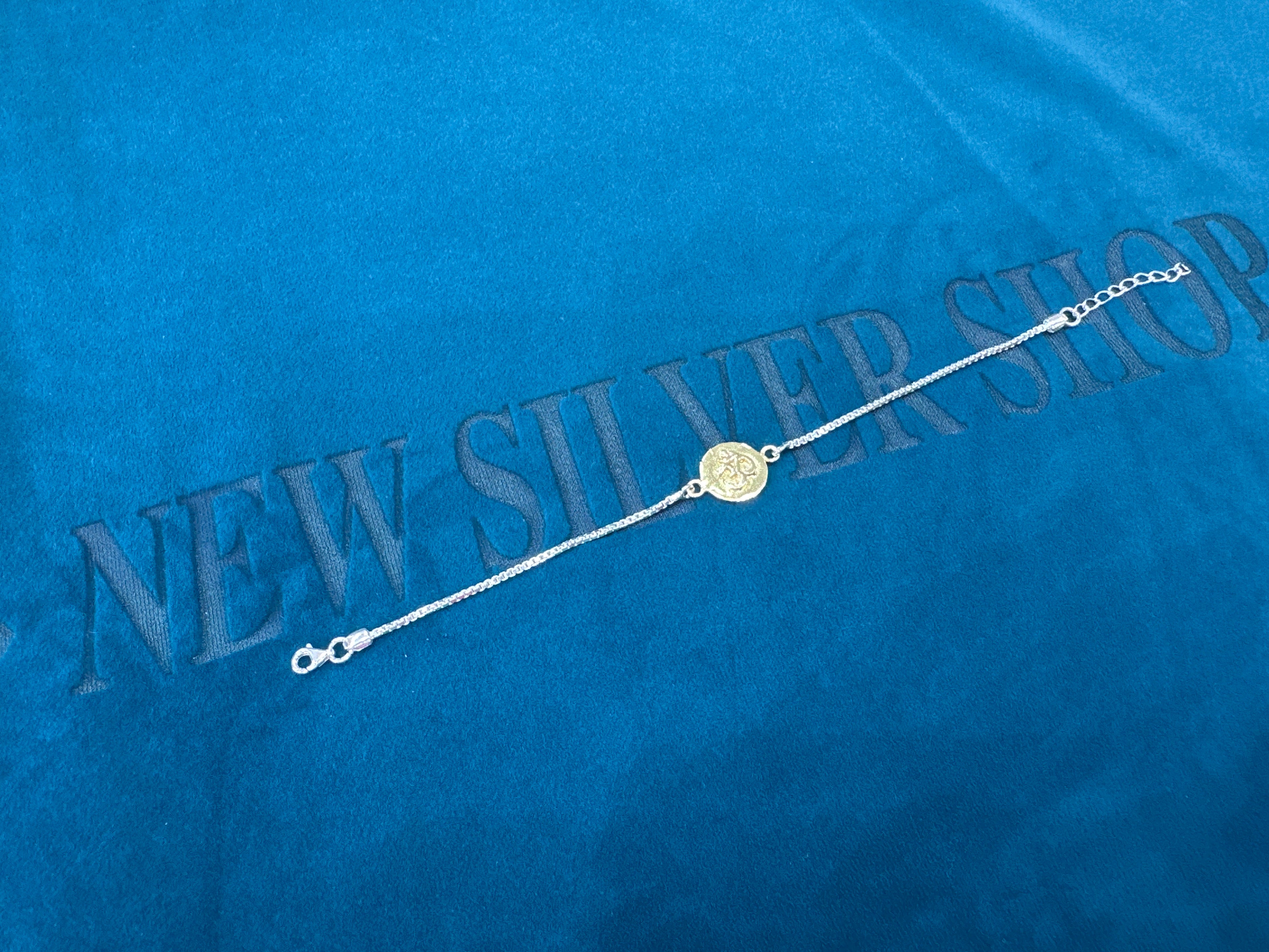 Silver Fancy Rakhi