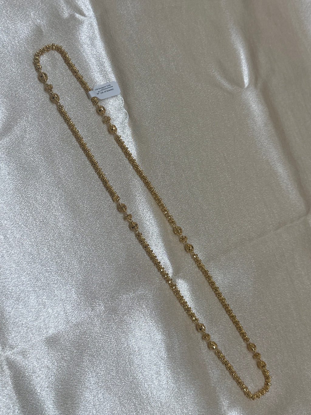 22K Designer Gold Chain