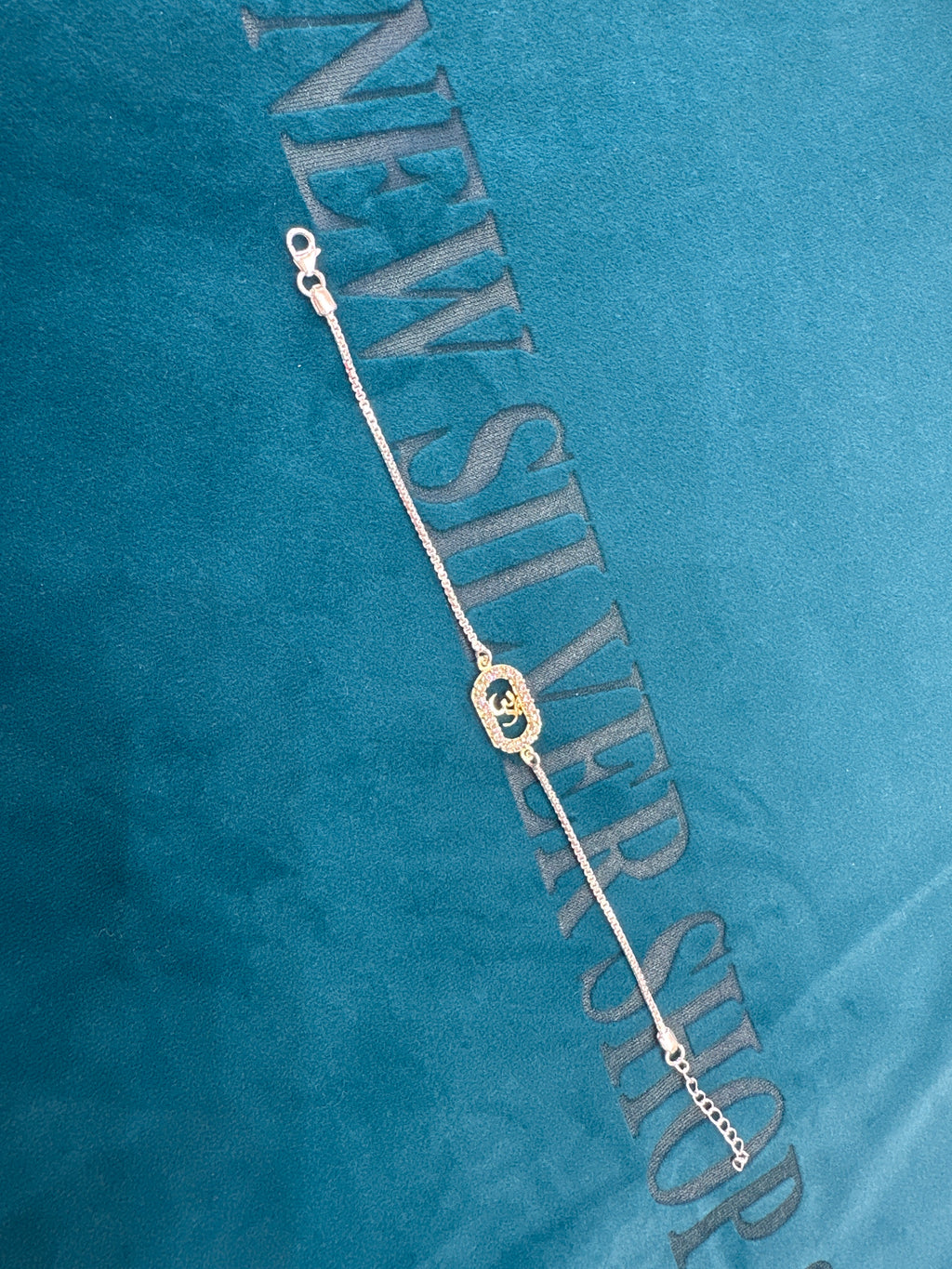 Silver Fancy Rakhi
