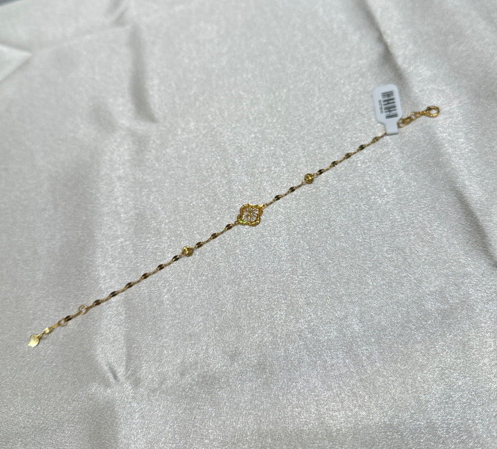 22K Designer Gold Bracelet