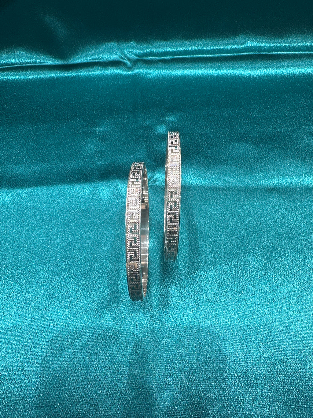 Designer Silver Bangles