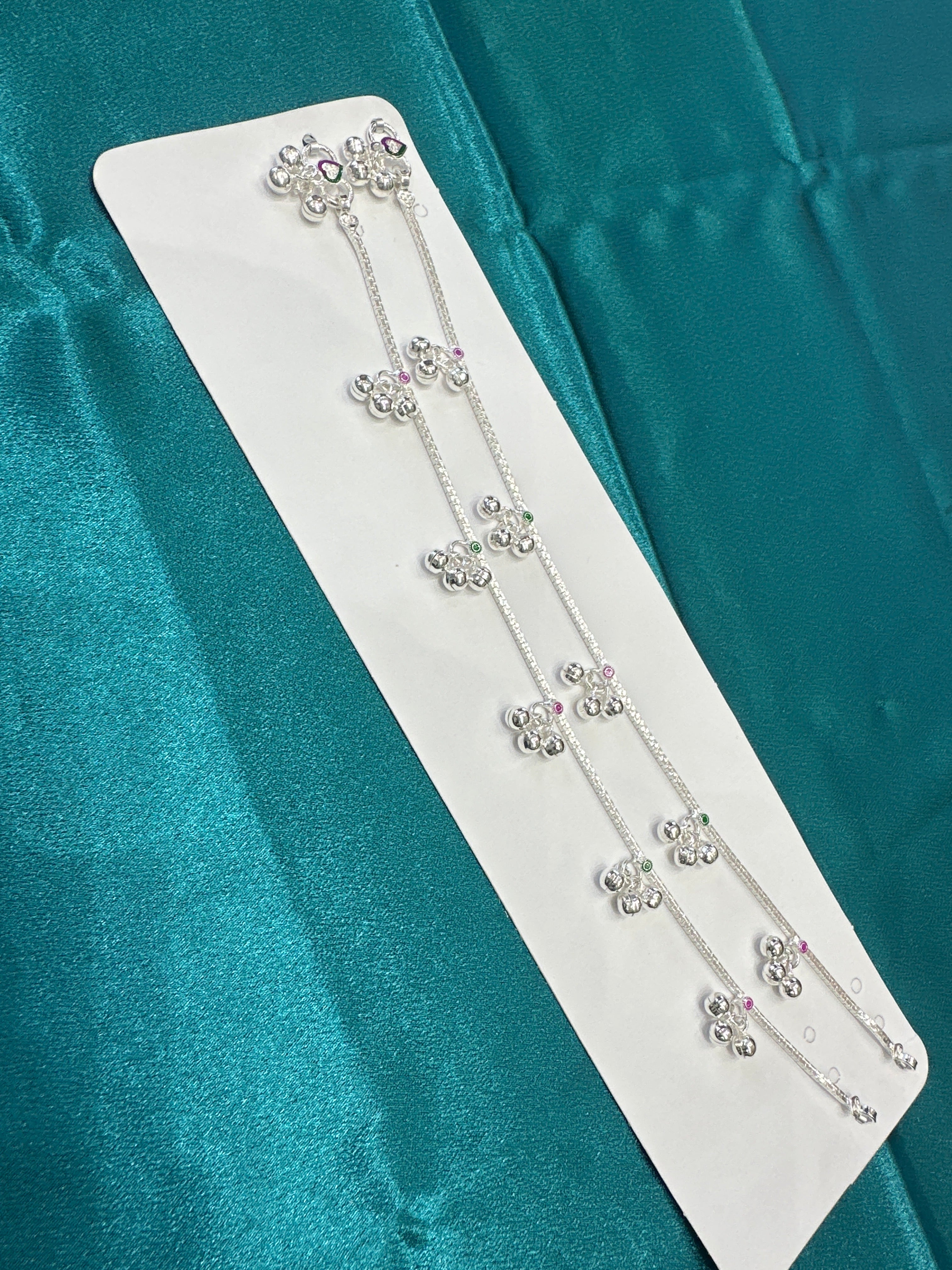 Women’s Fancy/Traditional Silver Anklet