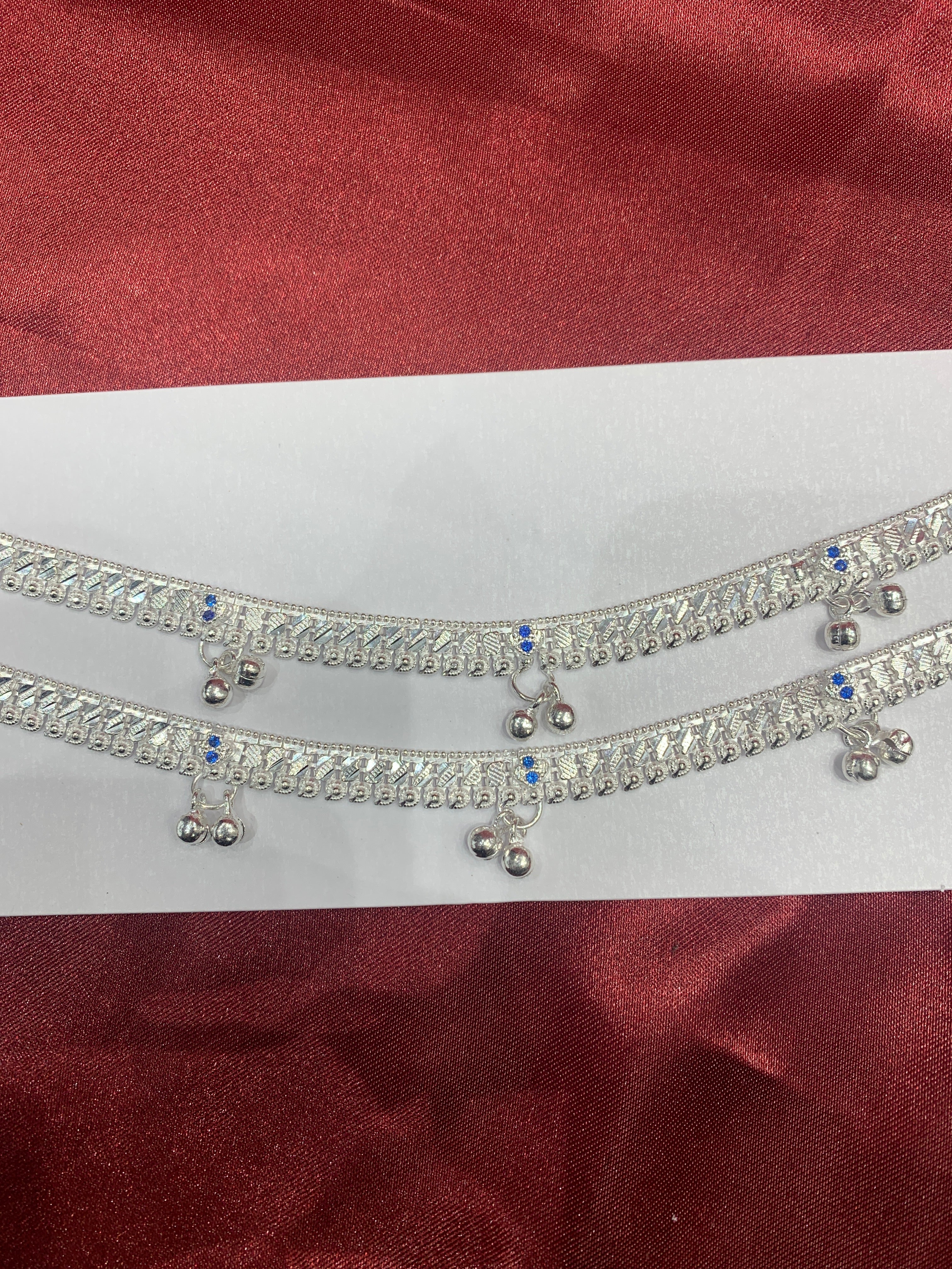 Women’s Fancy/Traditional Silver Anklet