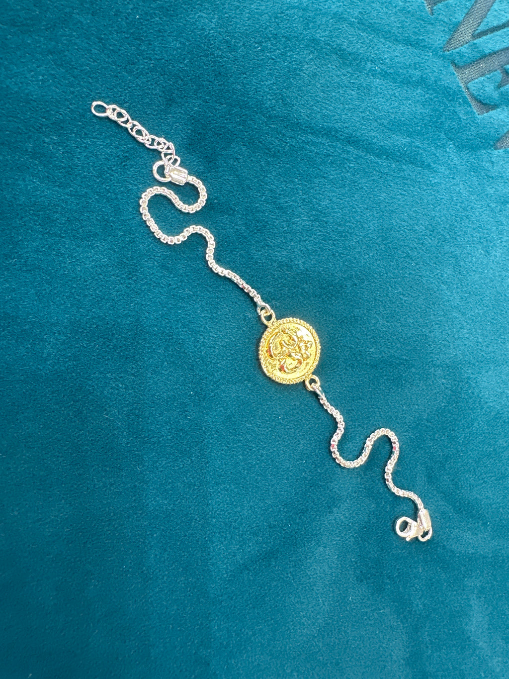 Silver Fancy Rakhi