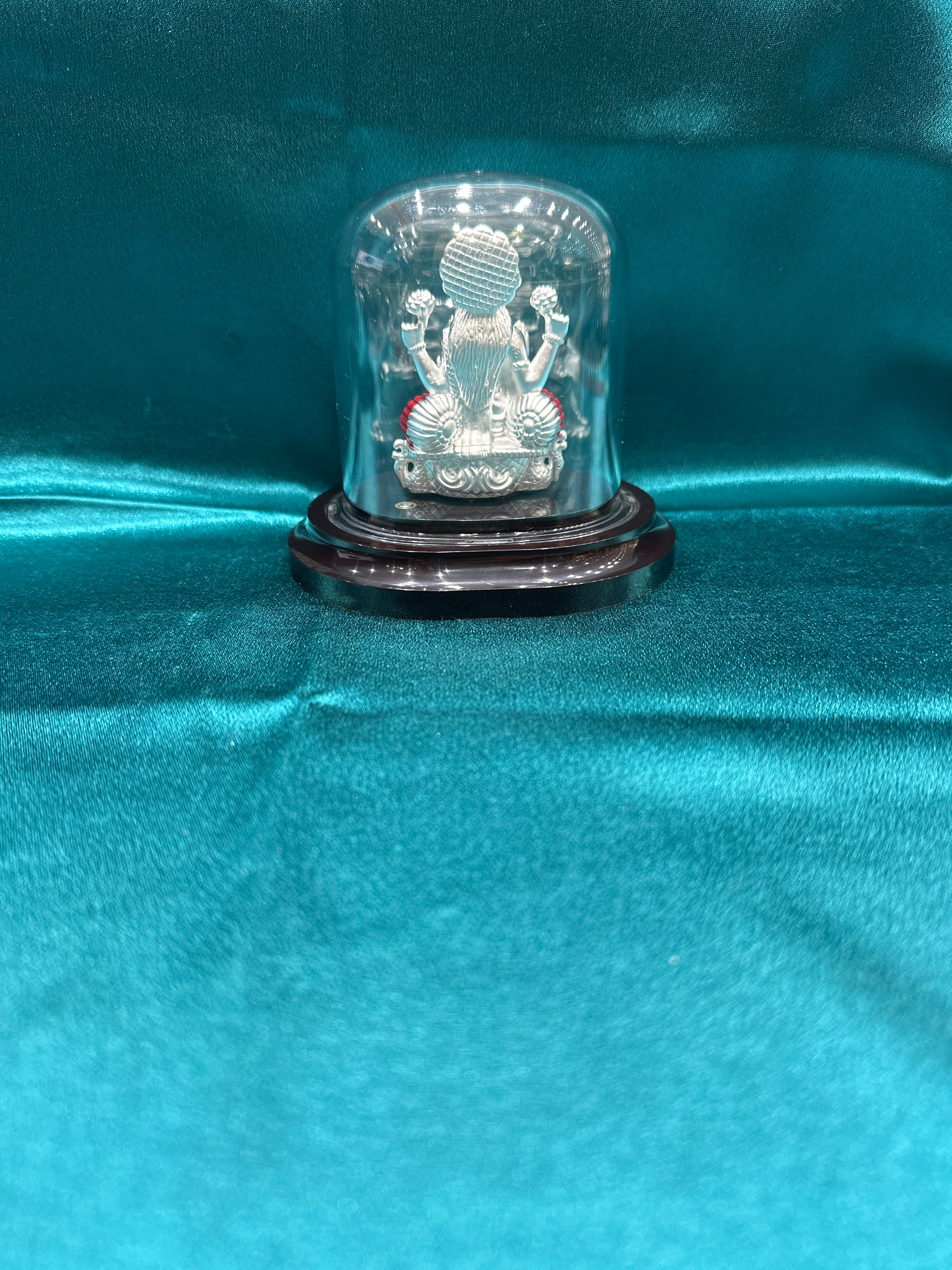 Pure Silver Lakshmi Ji Idol (Murti)