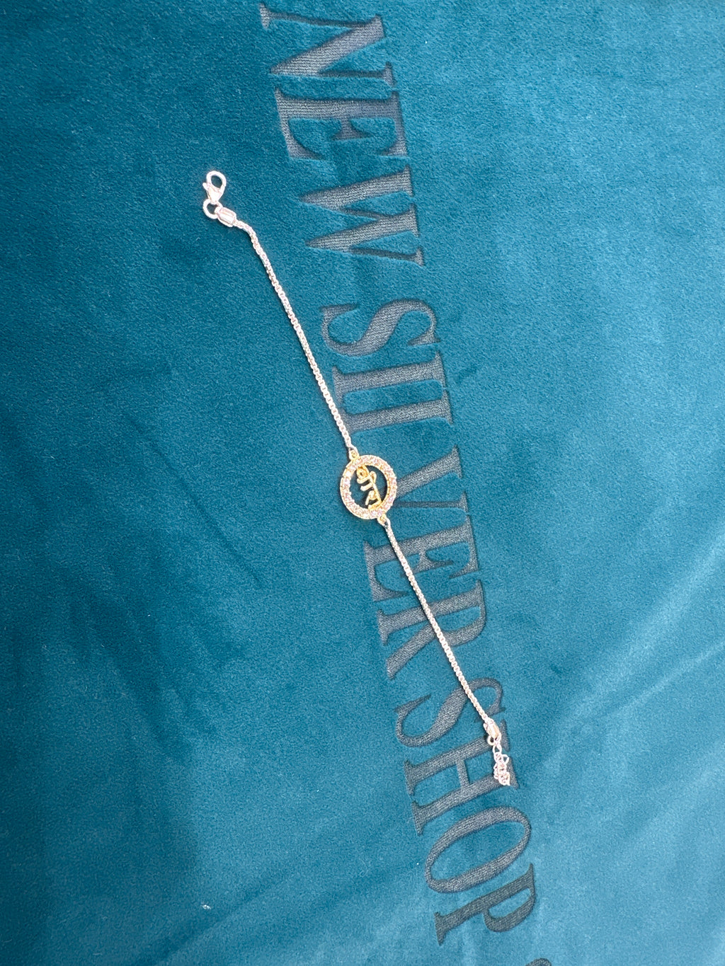 Silver Fancy Rakhi