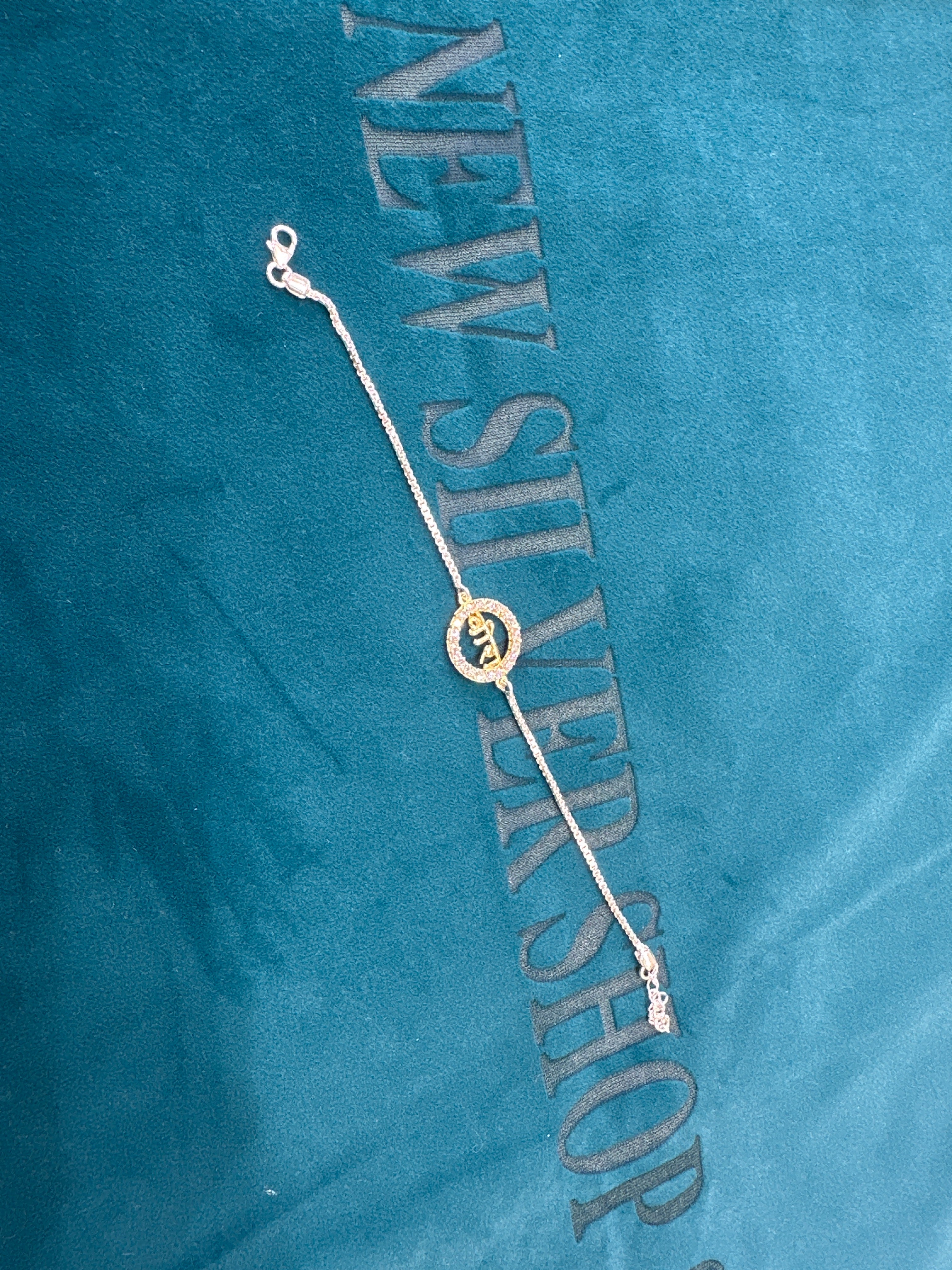 Silver Fancy Rakhi