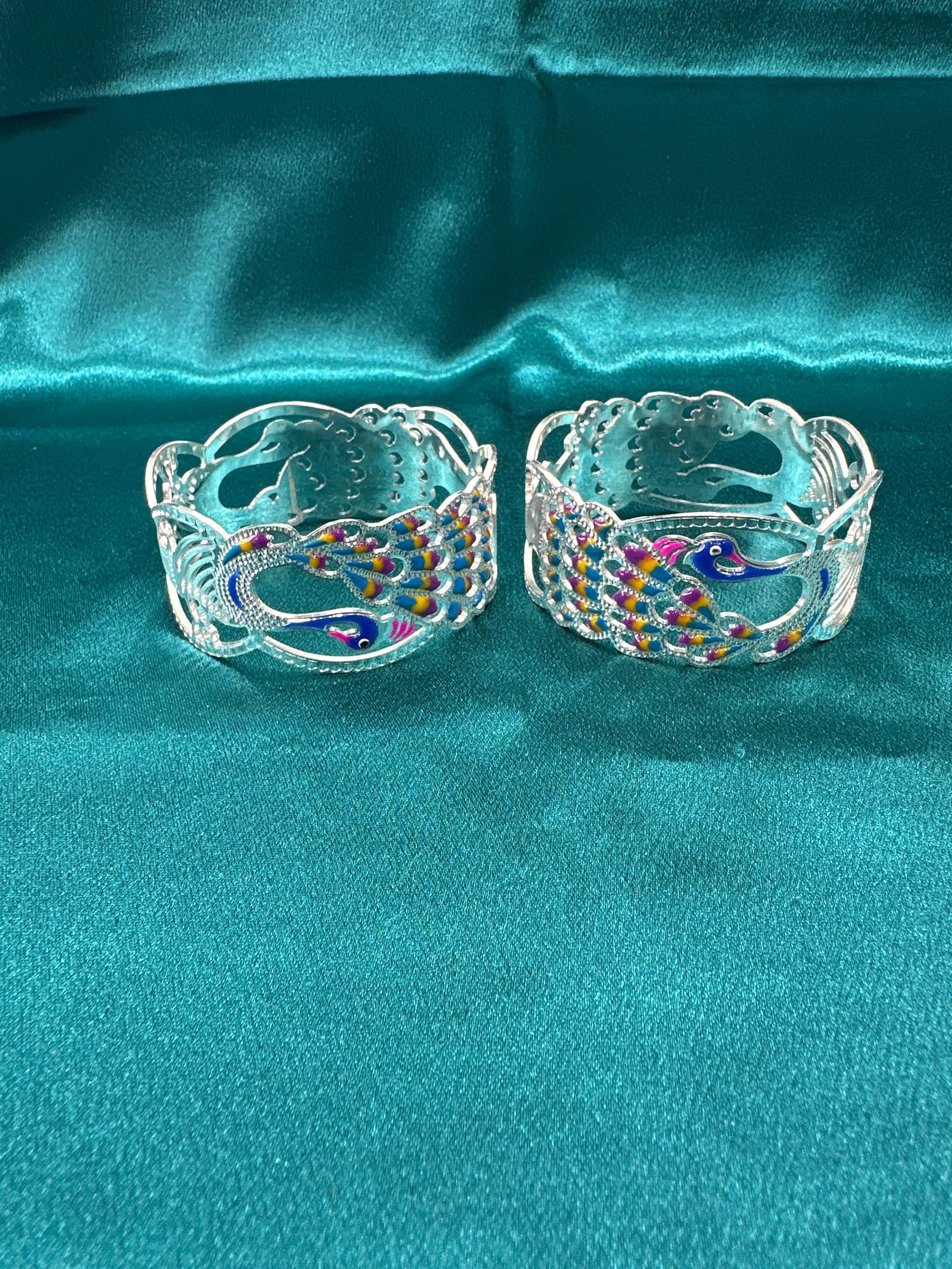 Designer Silver Bangles