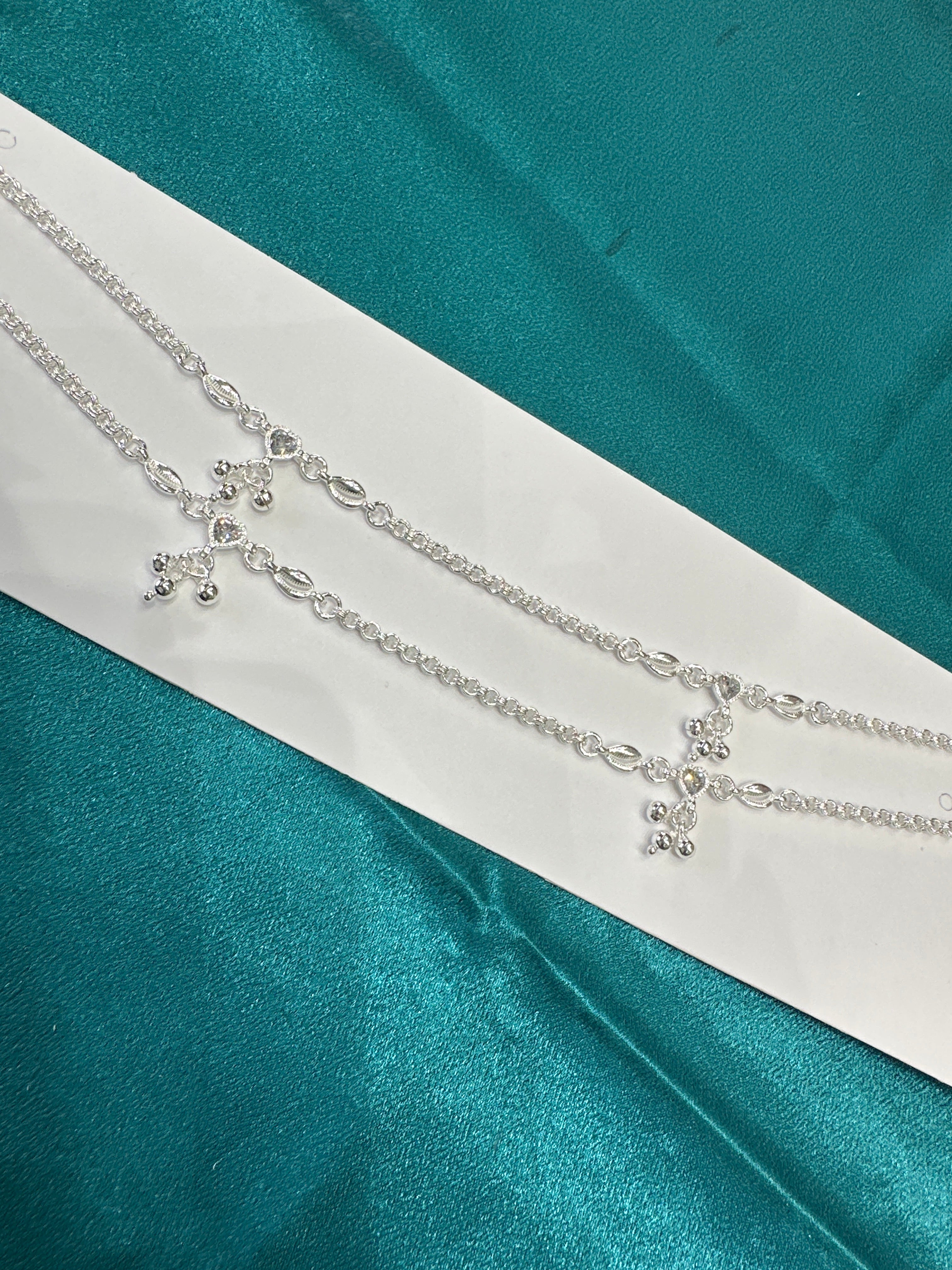Women’s Fancy/Traditional Silver Anklet