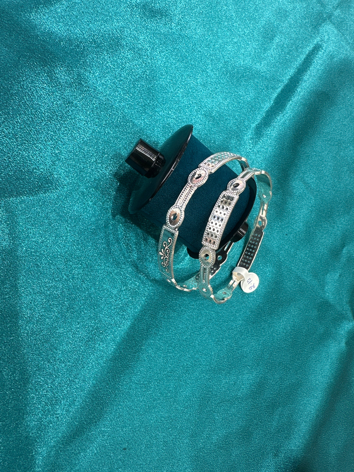 Designer Silver Bangles