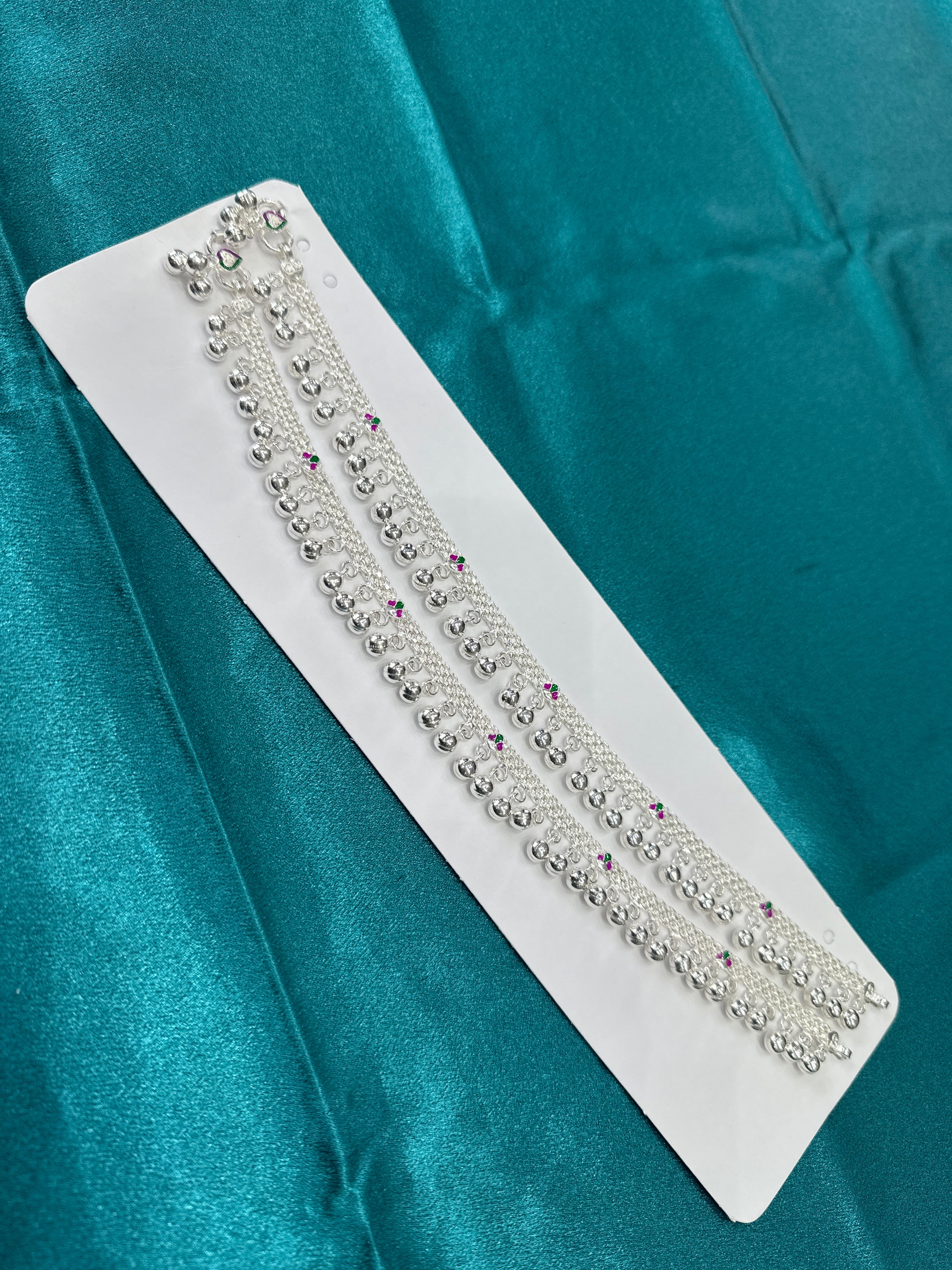 Women’s Fancy/Traditional Silver Anklet