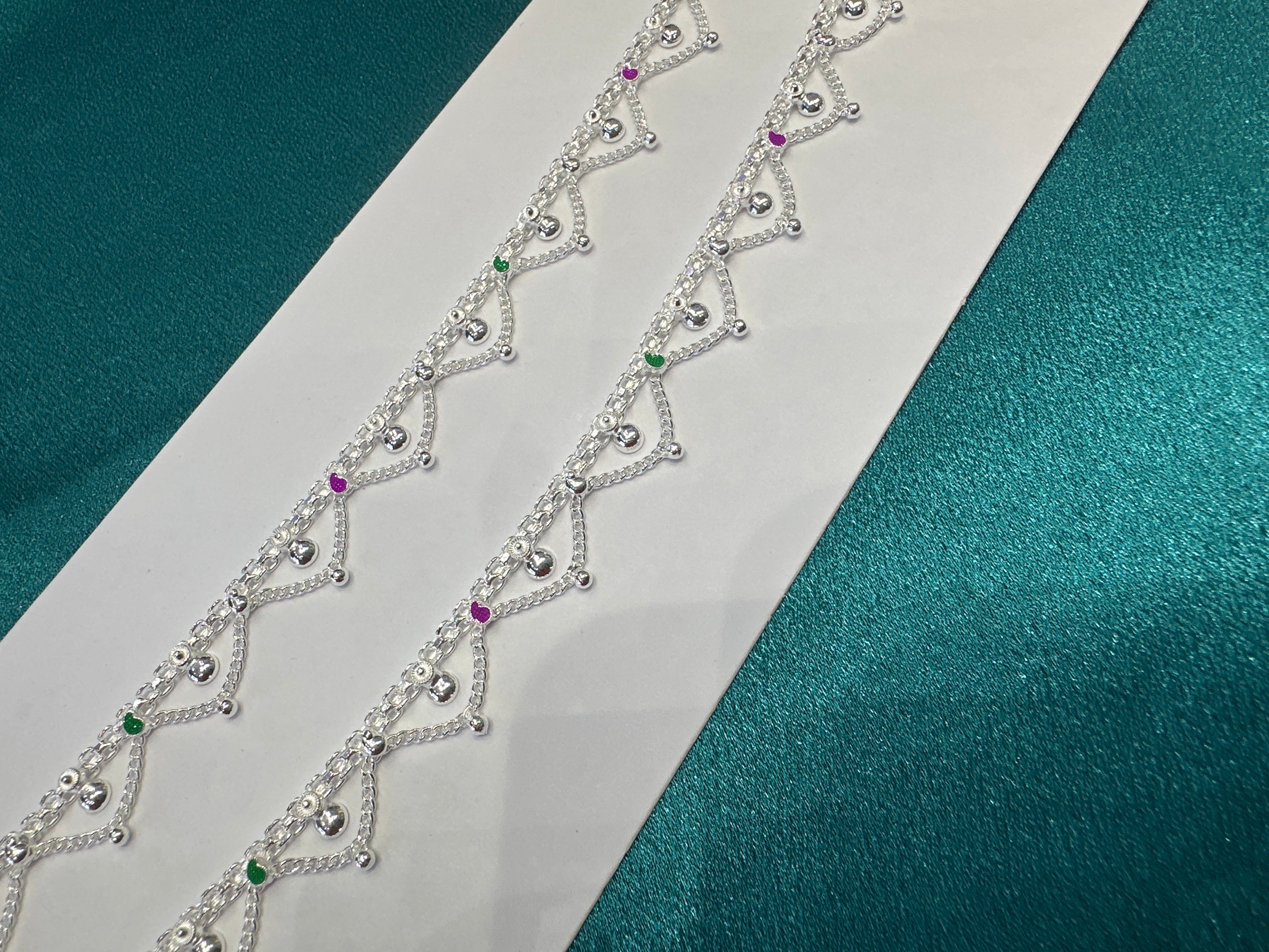 Women’s Fancy/Traditional Silver Anklet