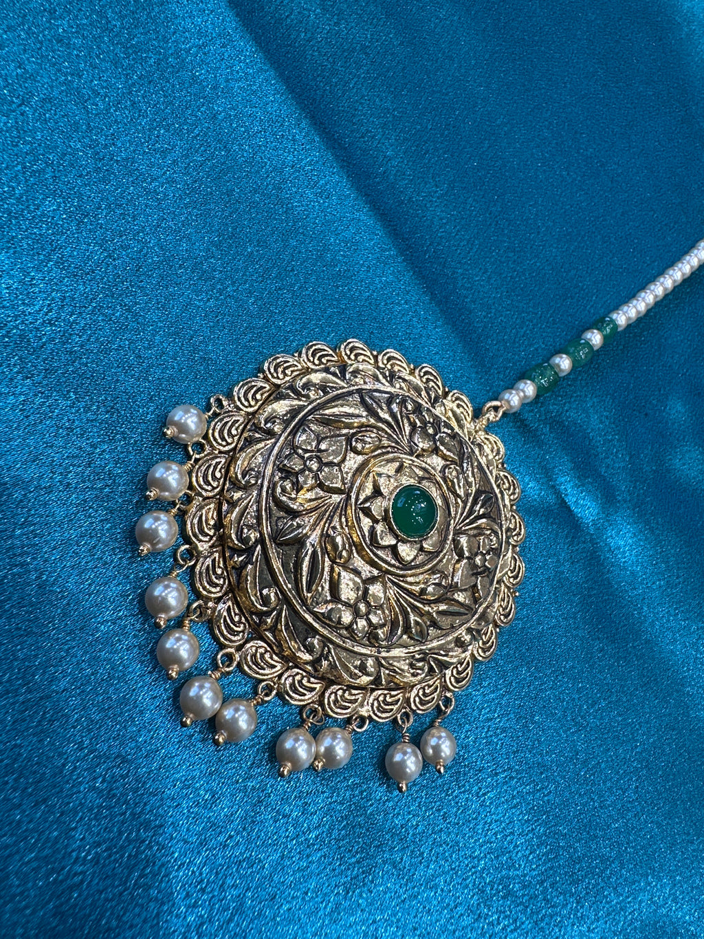 Silver Tikka with Gold plating