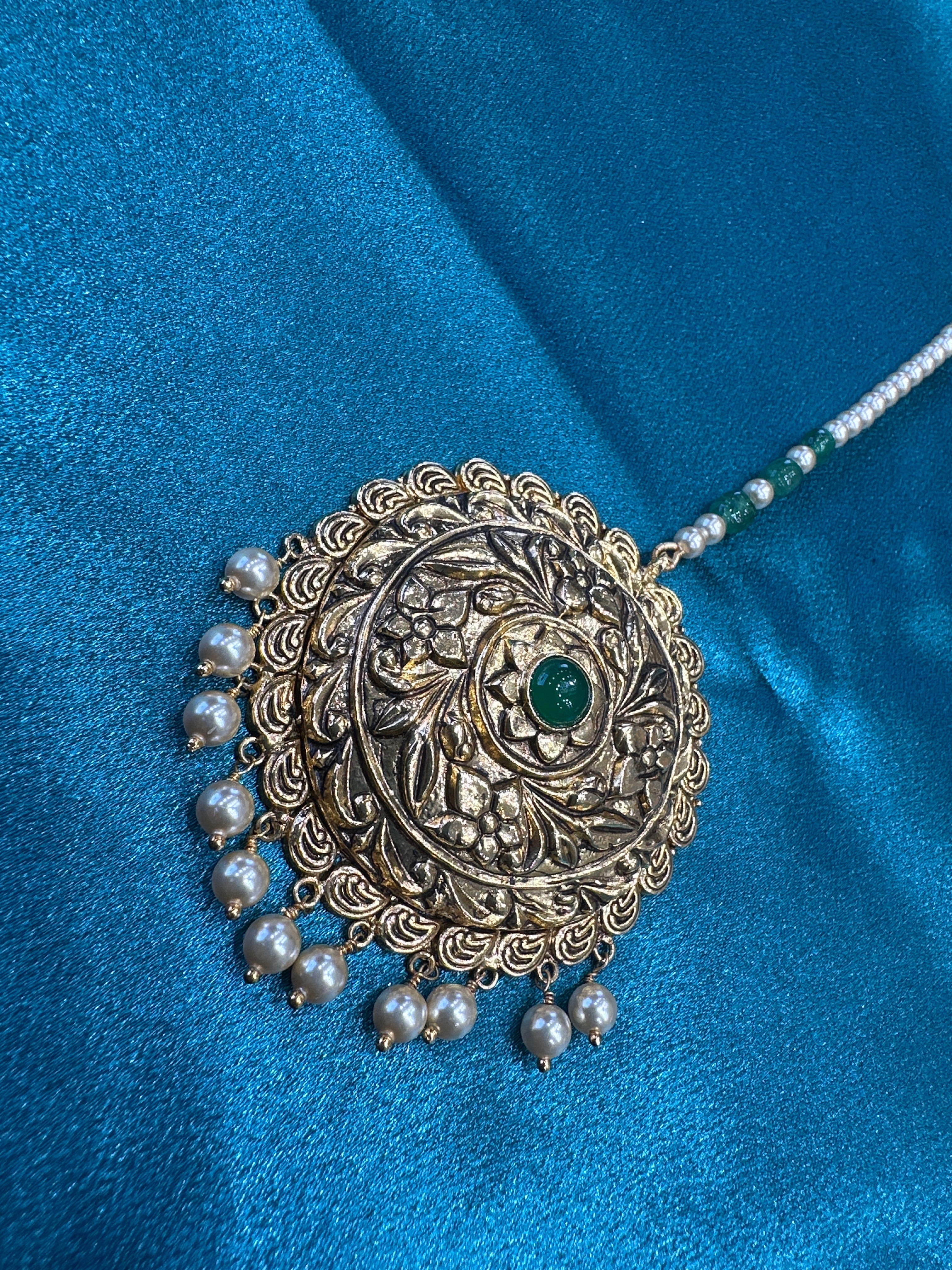 Silver Tikka with Gold plating