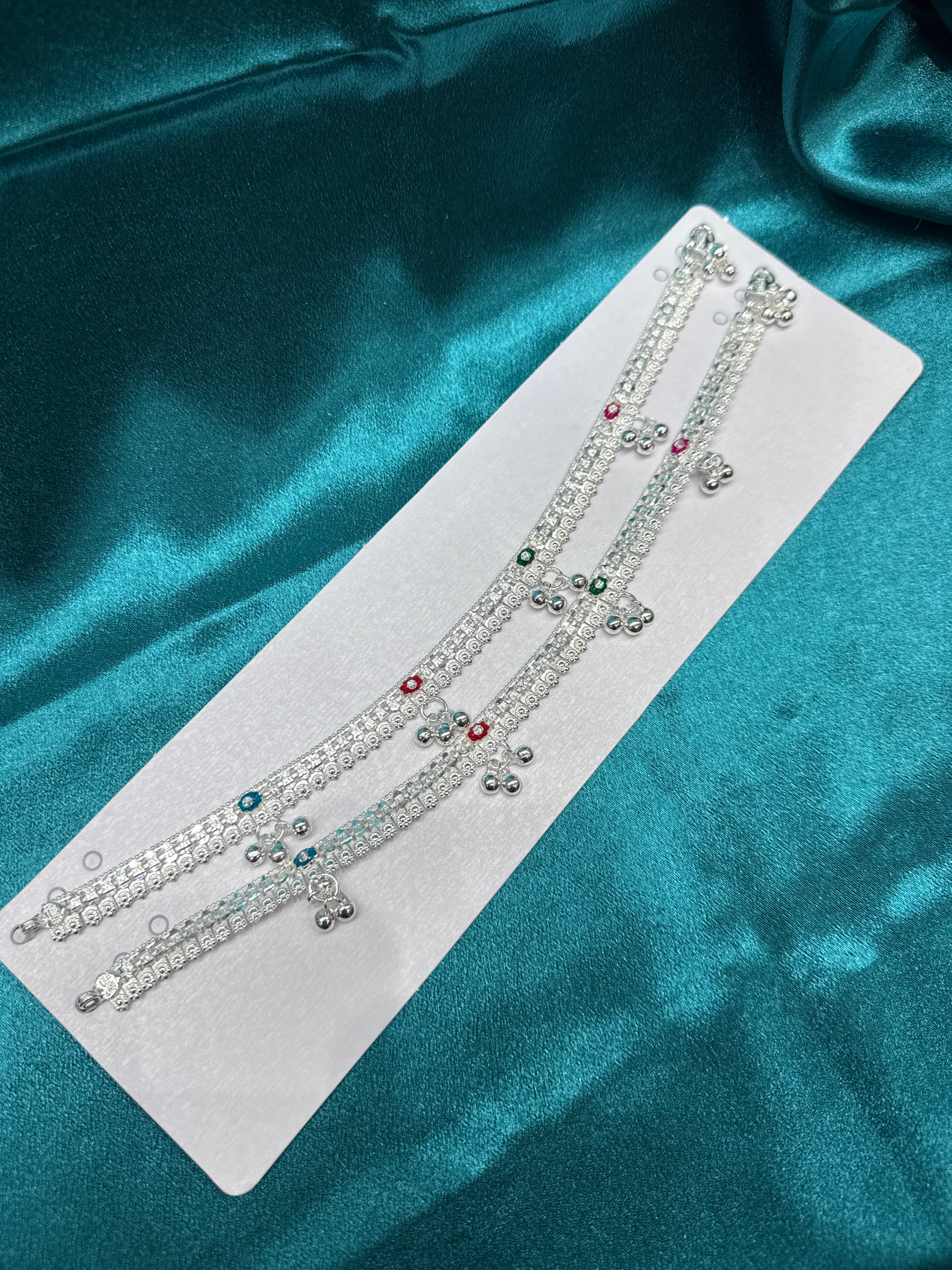 Women’s Fancy/Traditional Silver Anklet