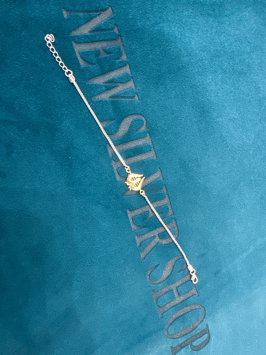 Silver Fancy Rakhi