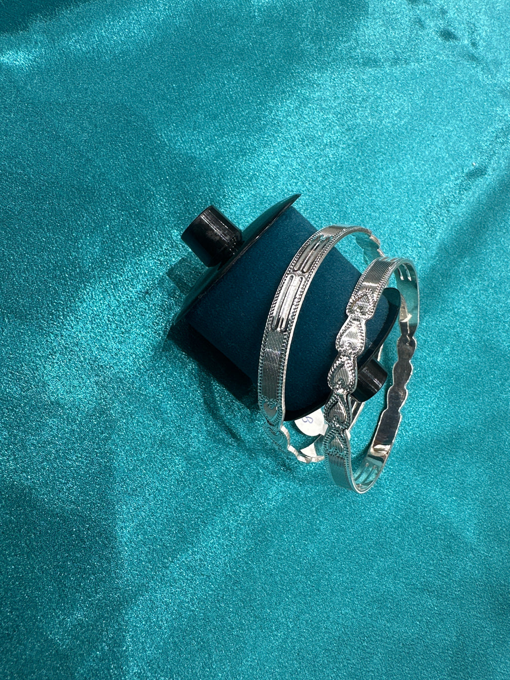 Designer Silver Bangles
