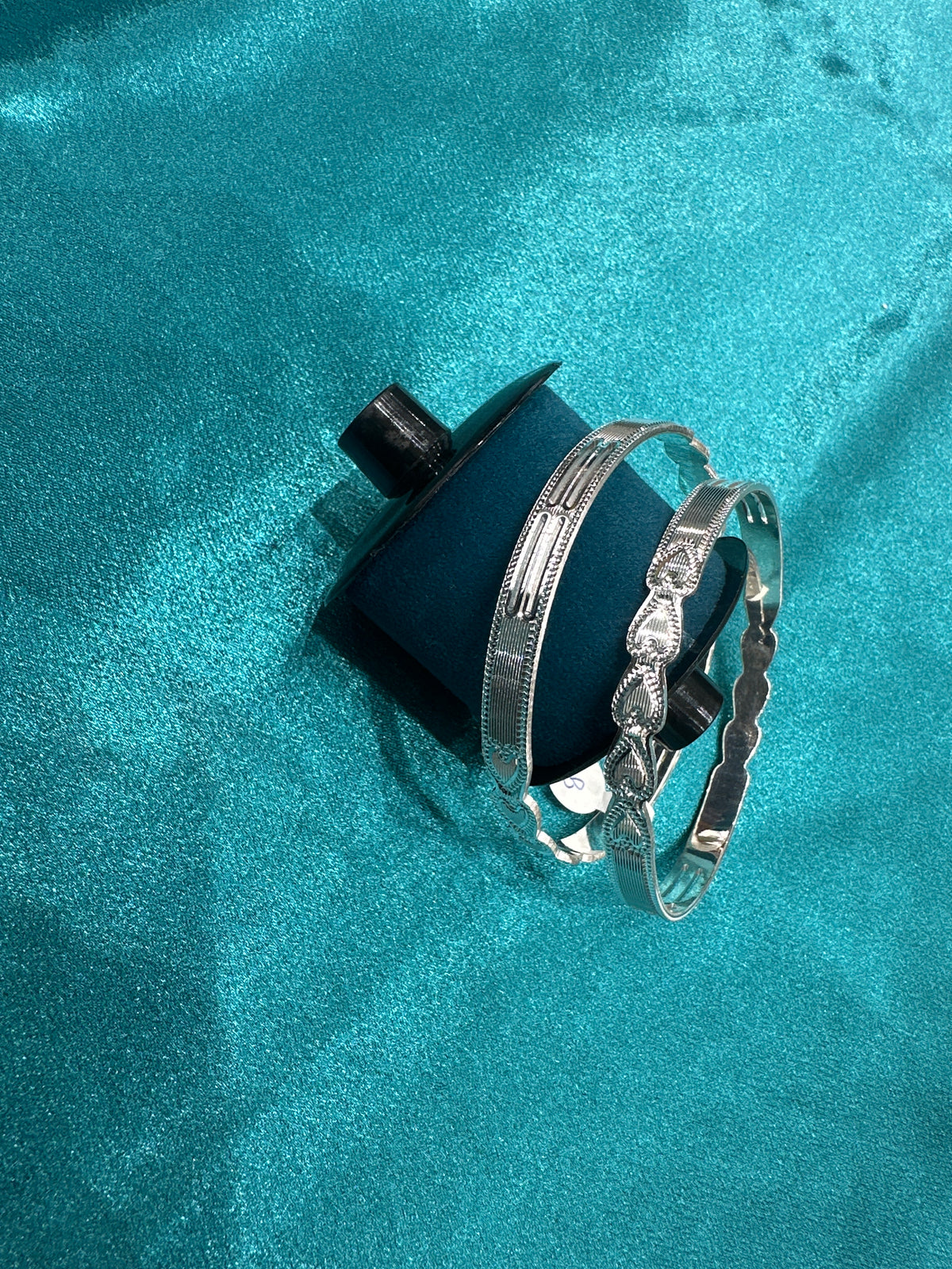 Designer Silver Bangles