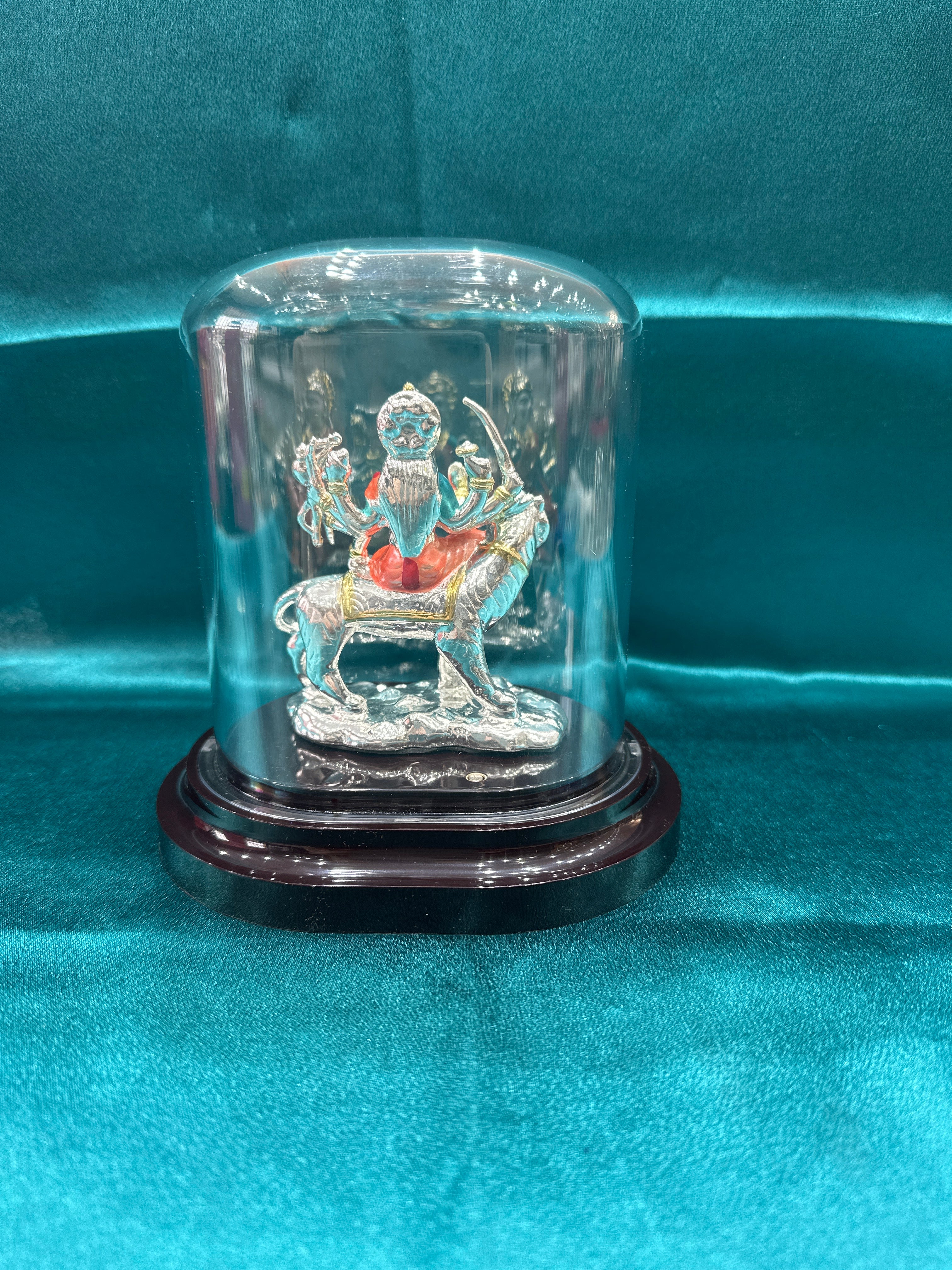Pure Silver Ambe Mata Ji Idol (Murti)