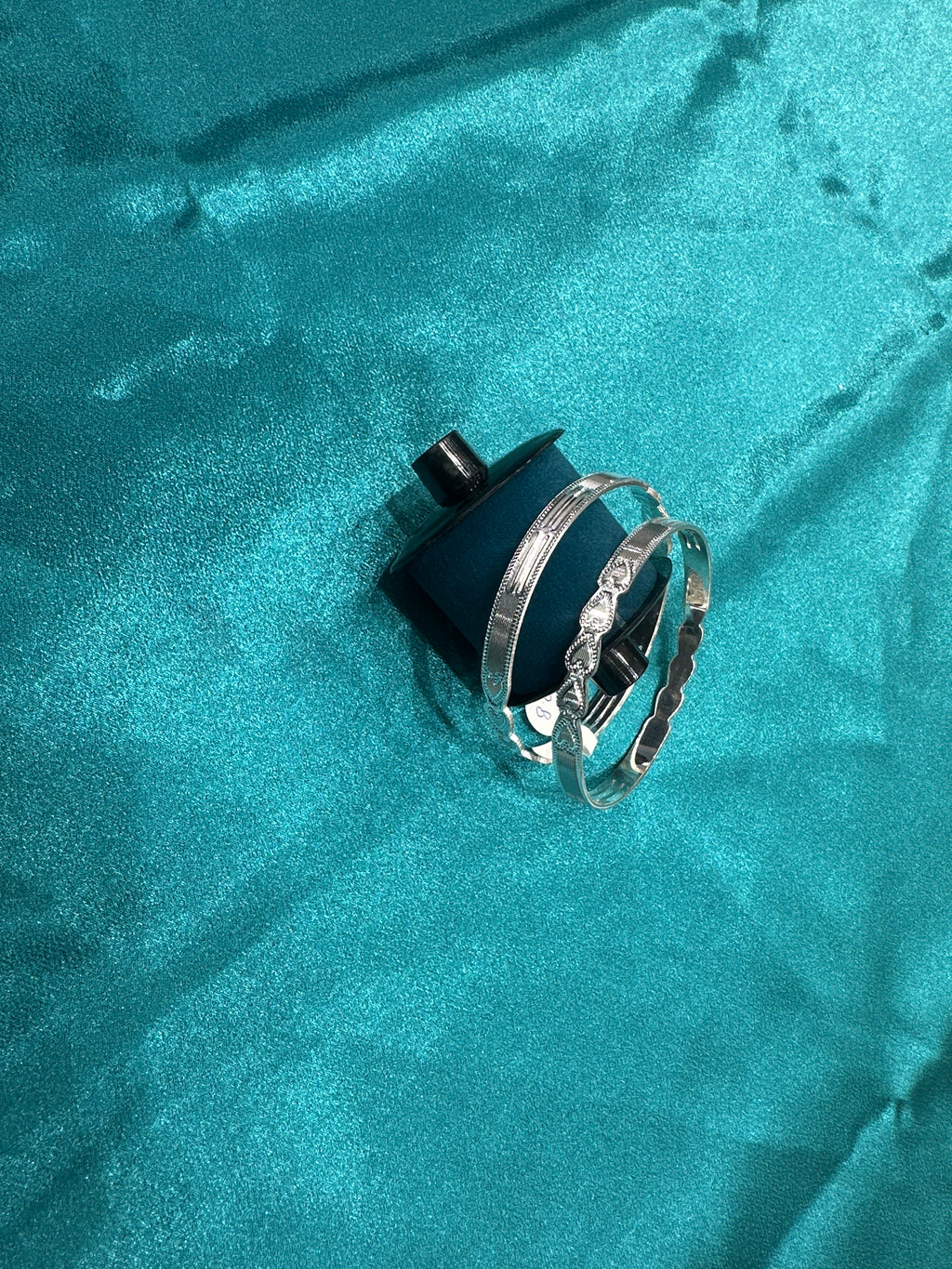 Designer Silver Bangles