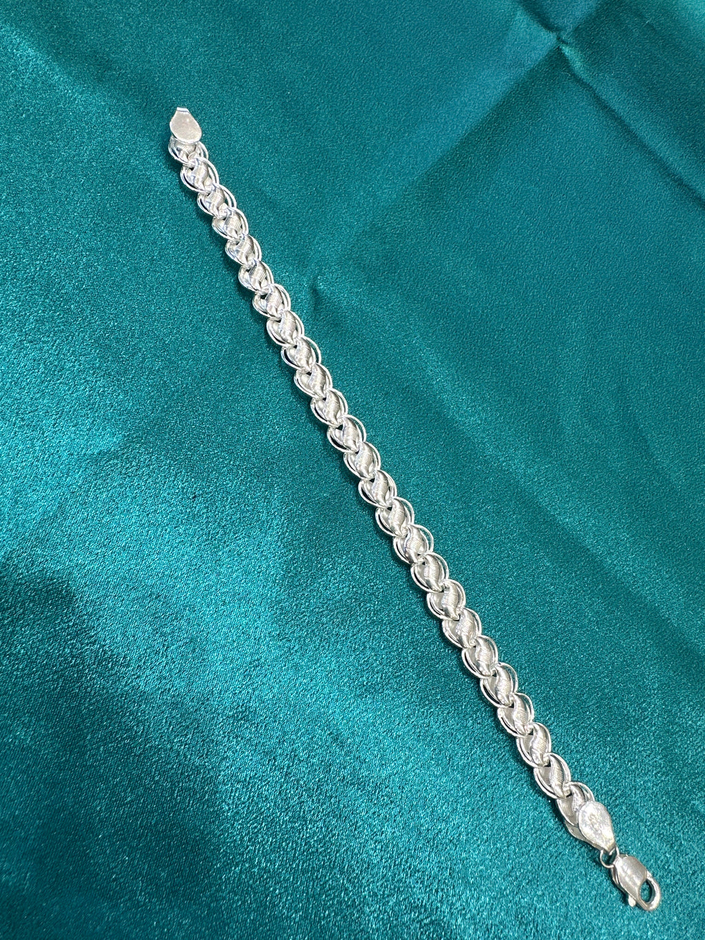 Men’s Designer Silver Bracelet (10mm)