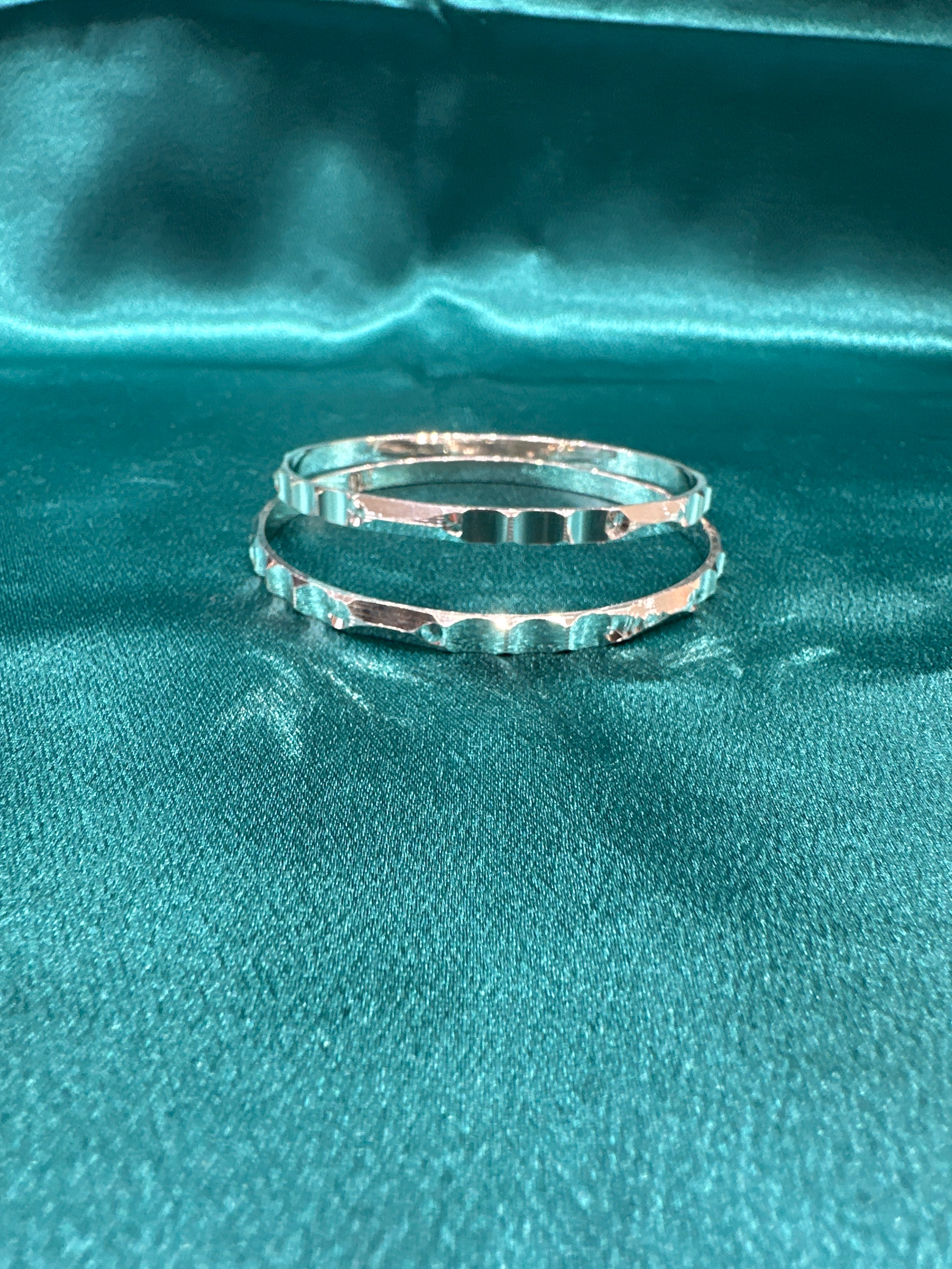 Designer Silver Bangles