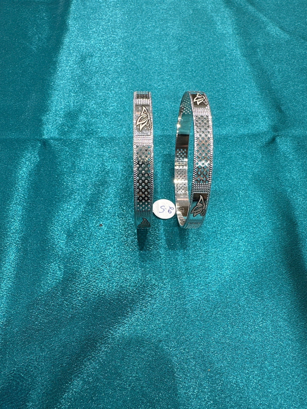 Designer Silver Bangles