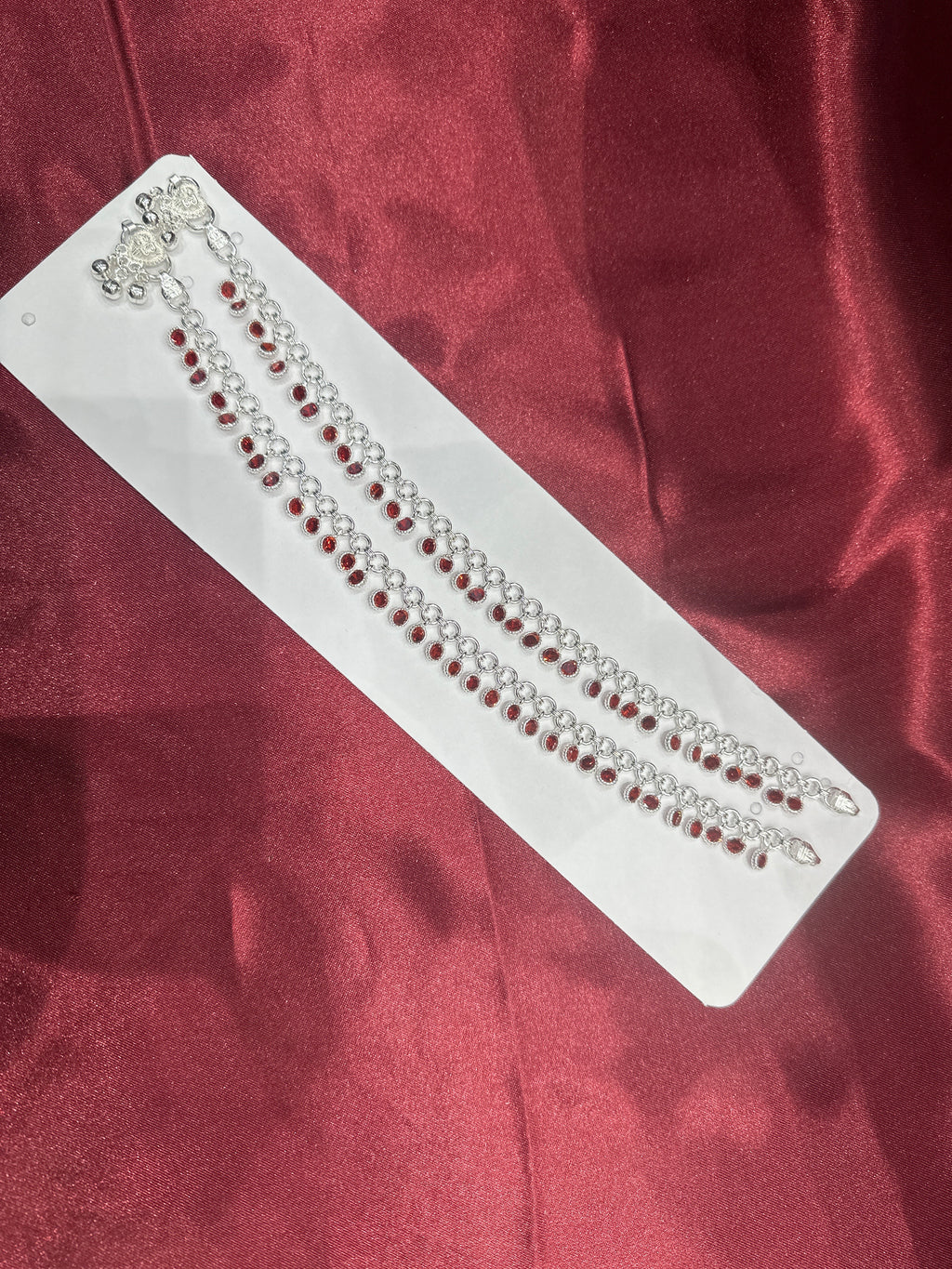 Women’s Fancy/Traditional Silver Anklet