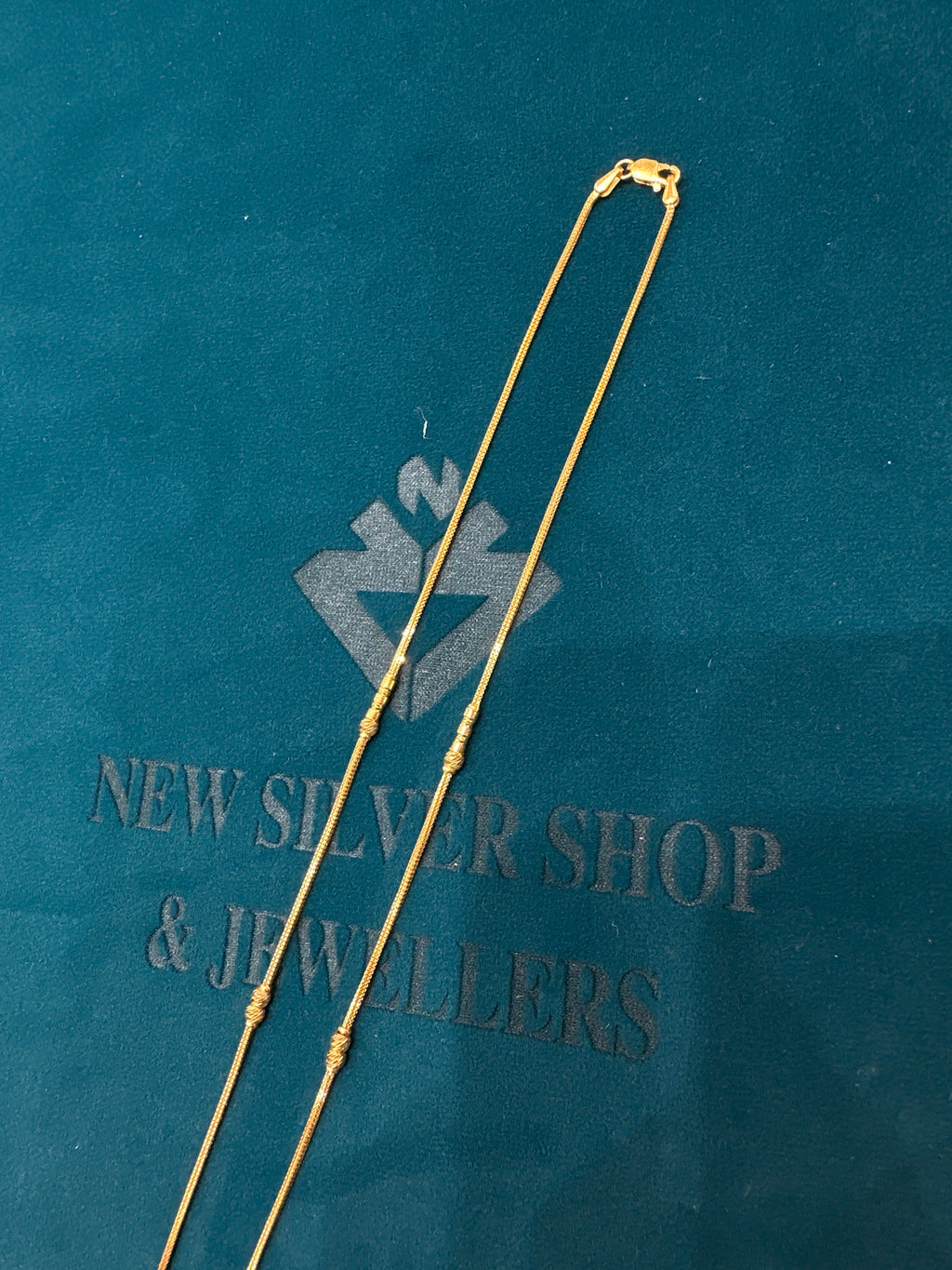 22K Designer Gold Chain