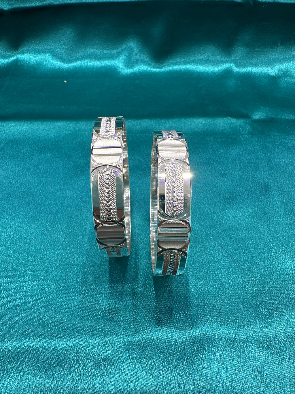 Designer Silver Bangles