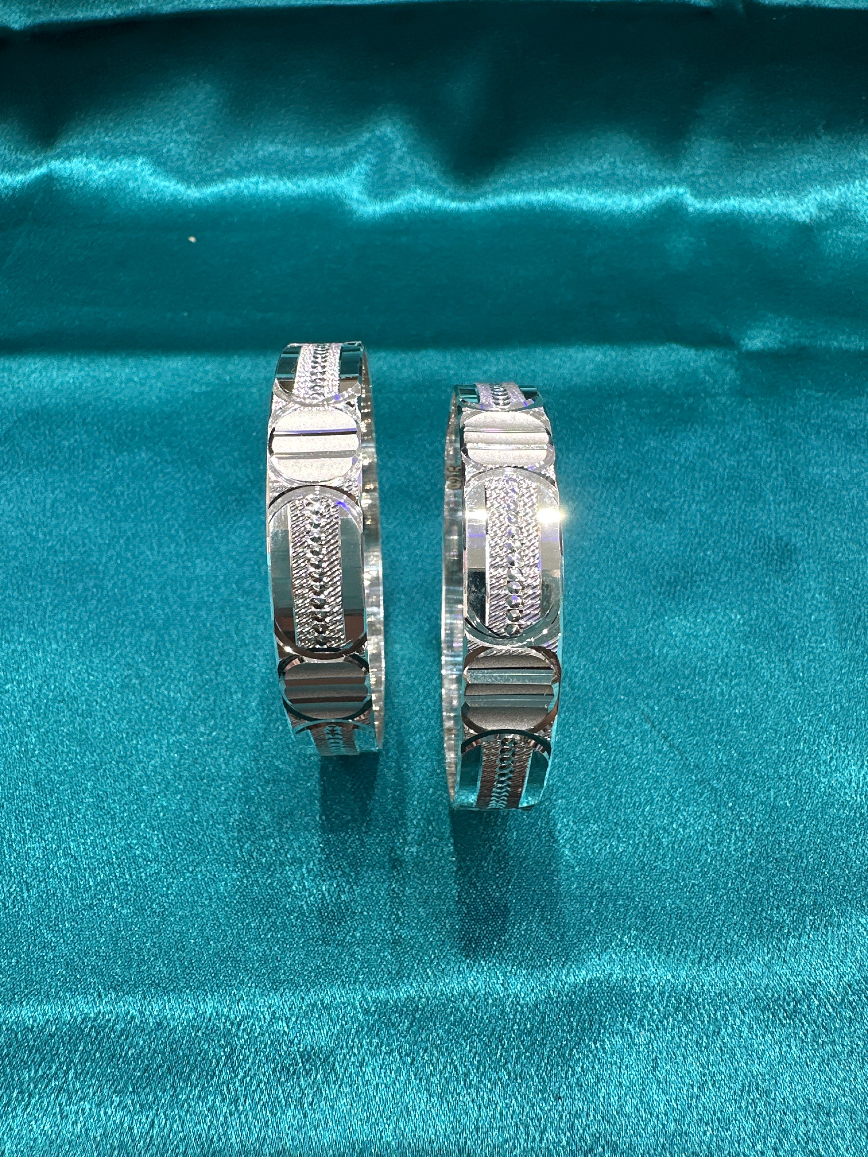 Designer Silver Bangles