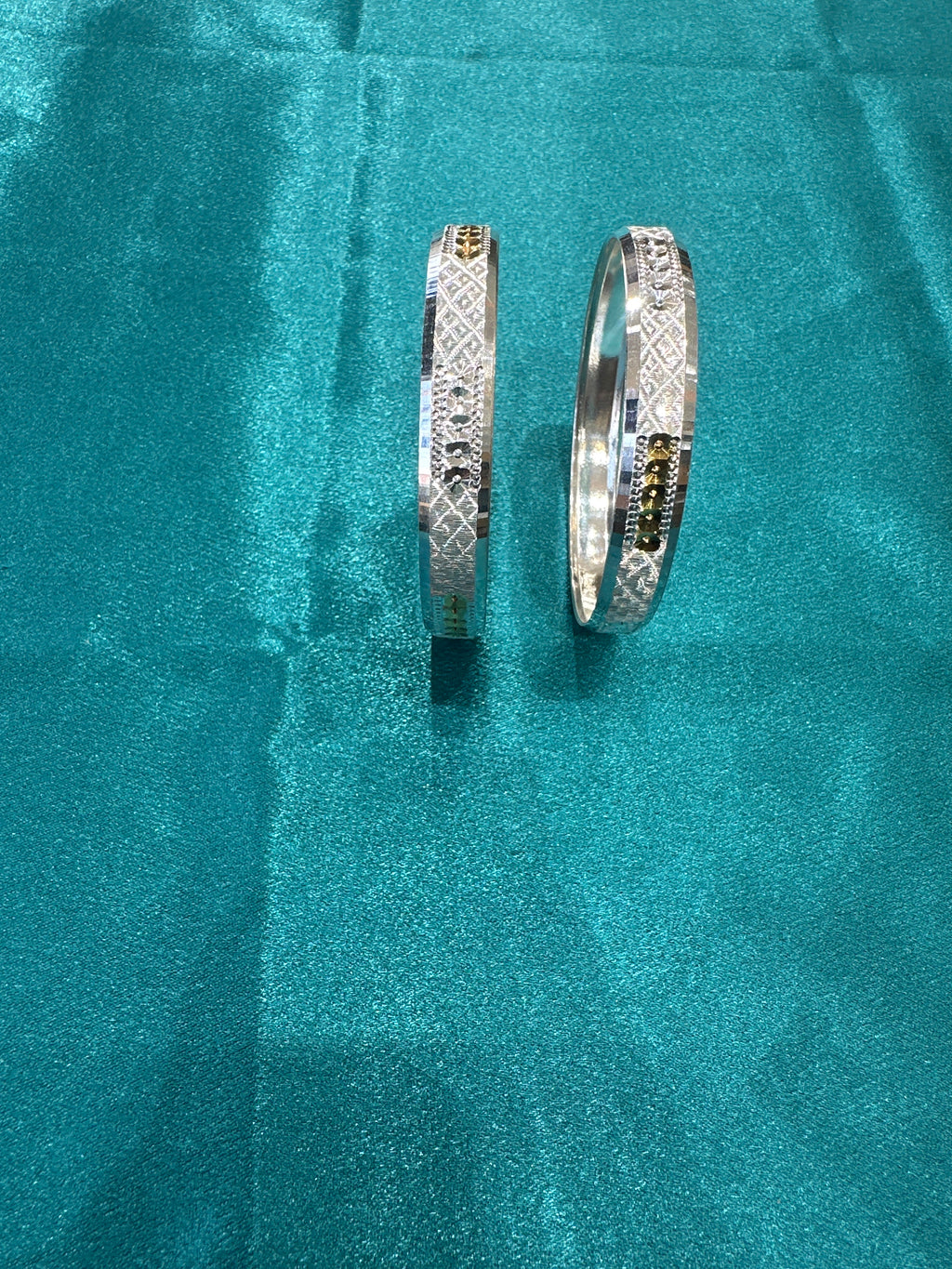 Designer Silver Bangles