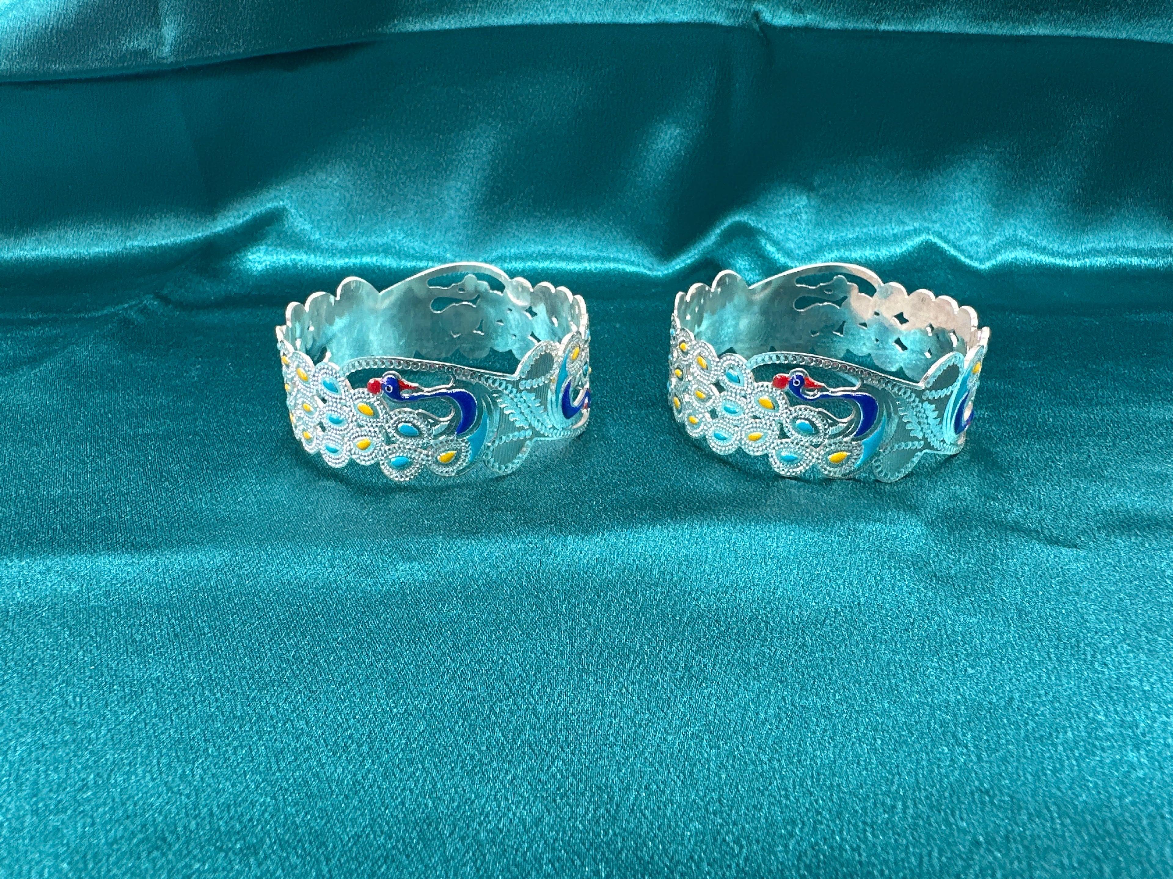 Designer Silver Bangles