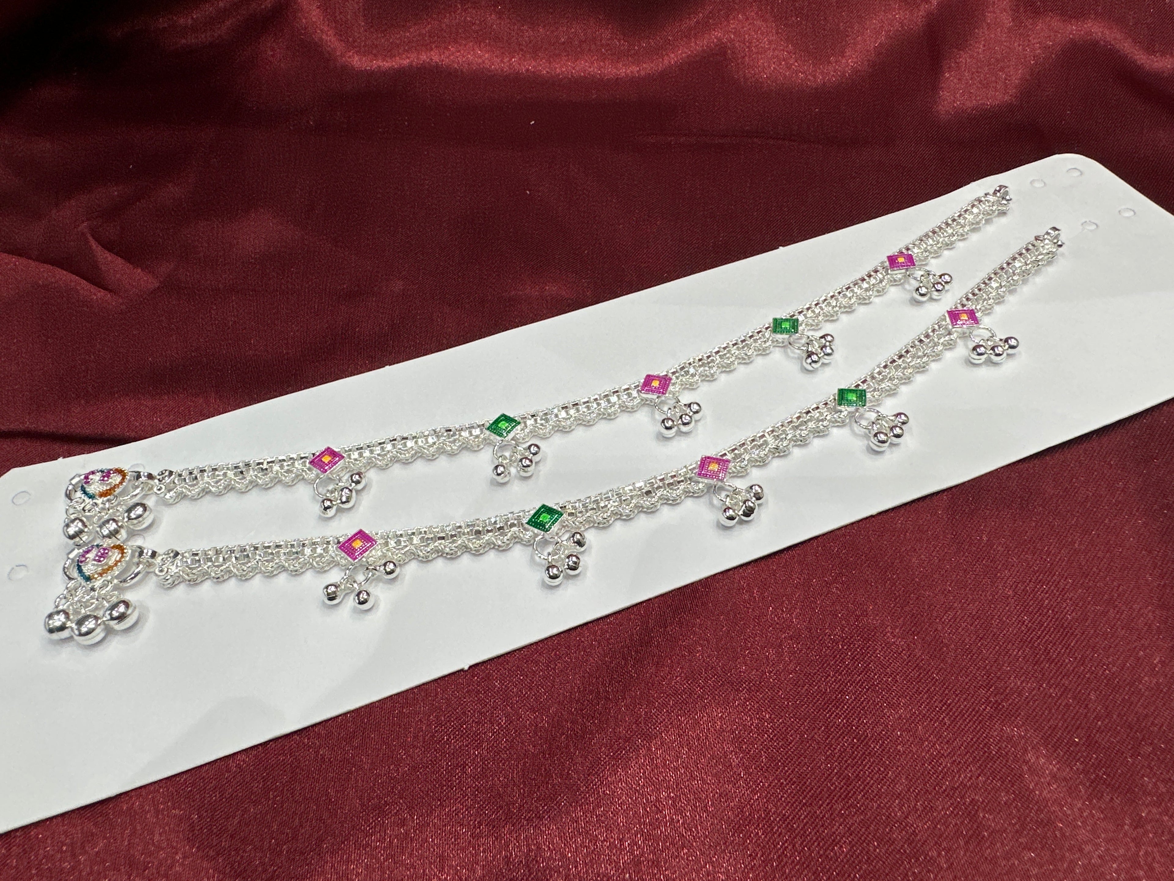 Women’s Fancy/Traditional Silver Anklet