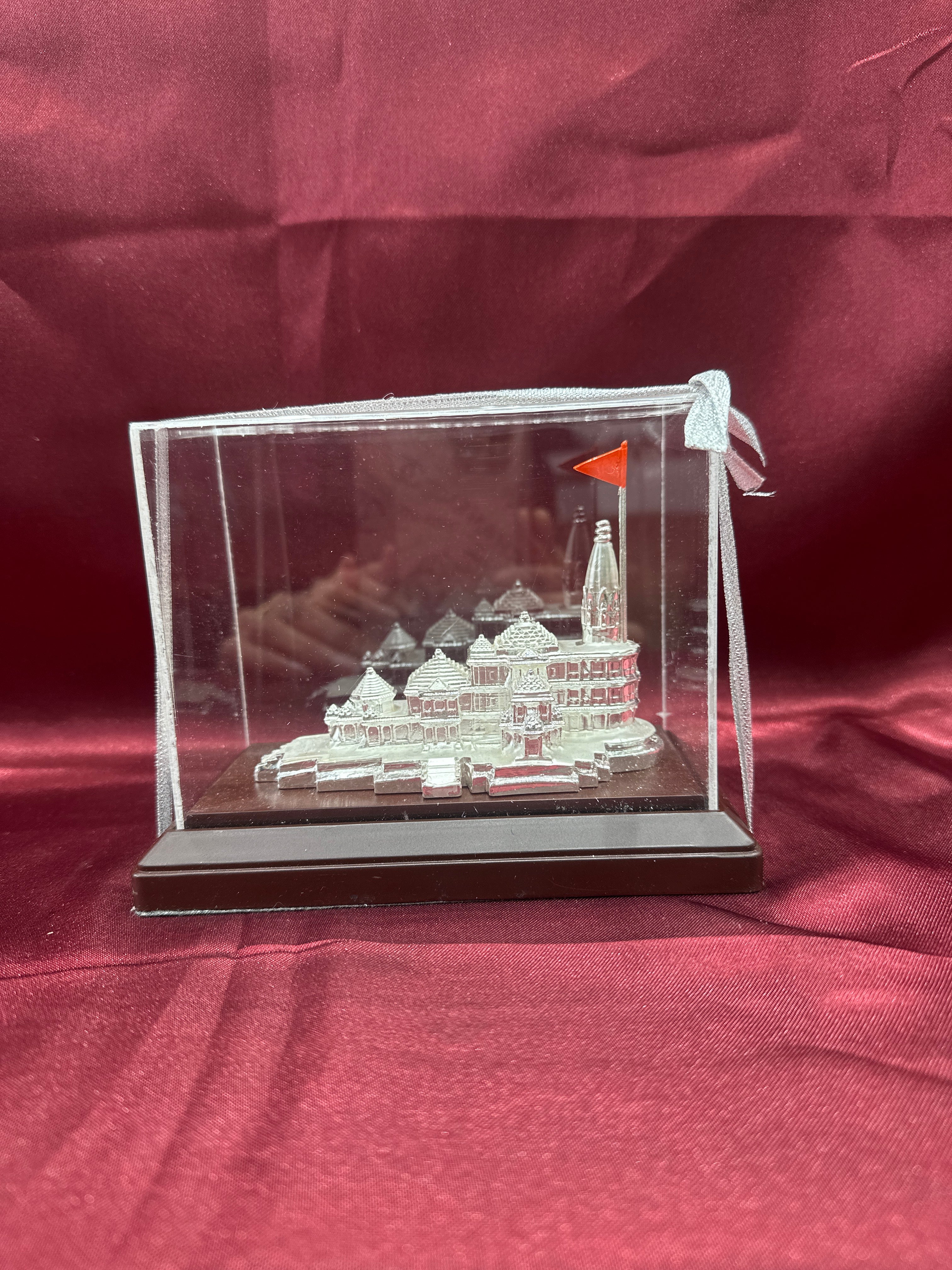 Pure Silver Ram Mandir Idol (Murti)