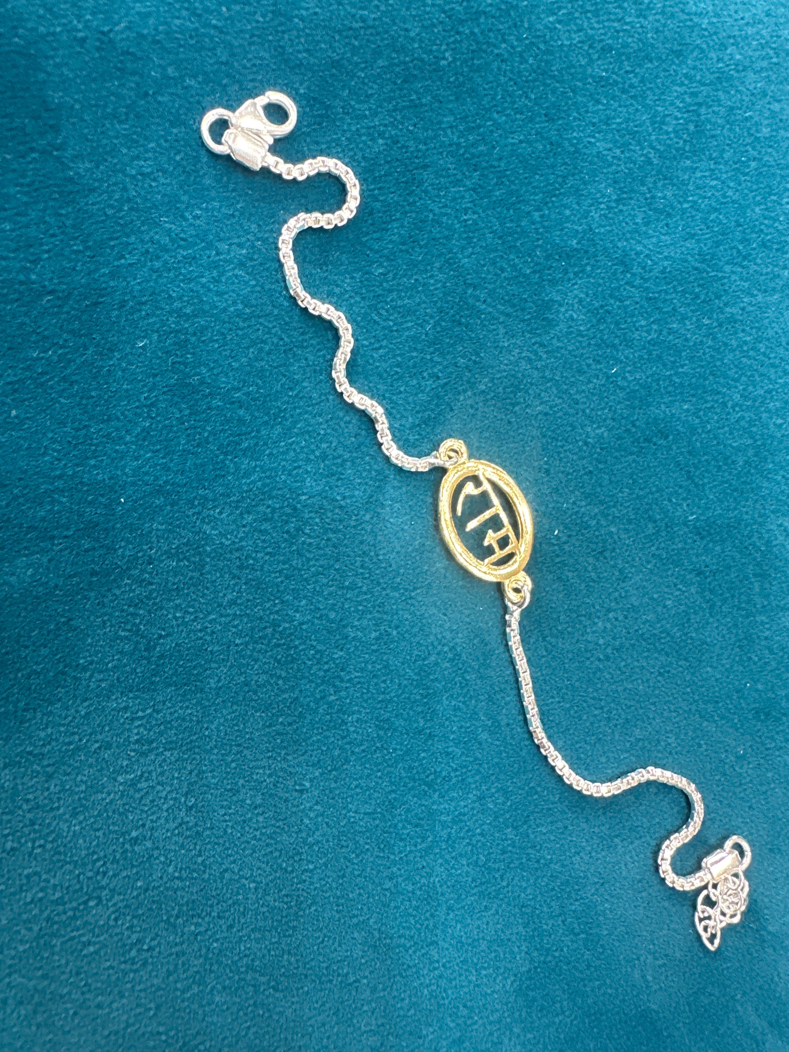 Silver Fancy Rakhi