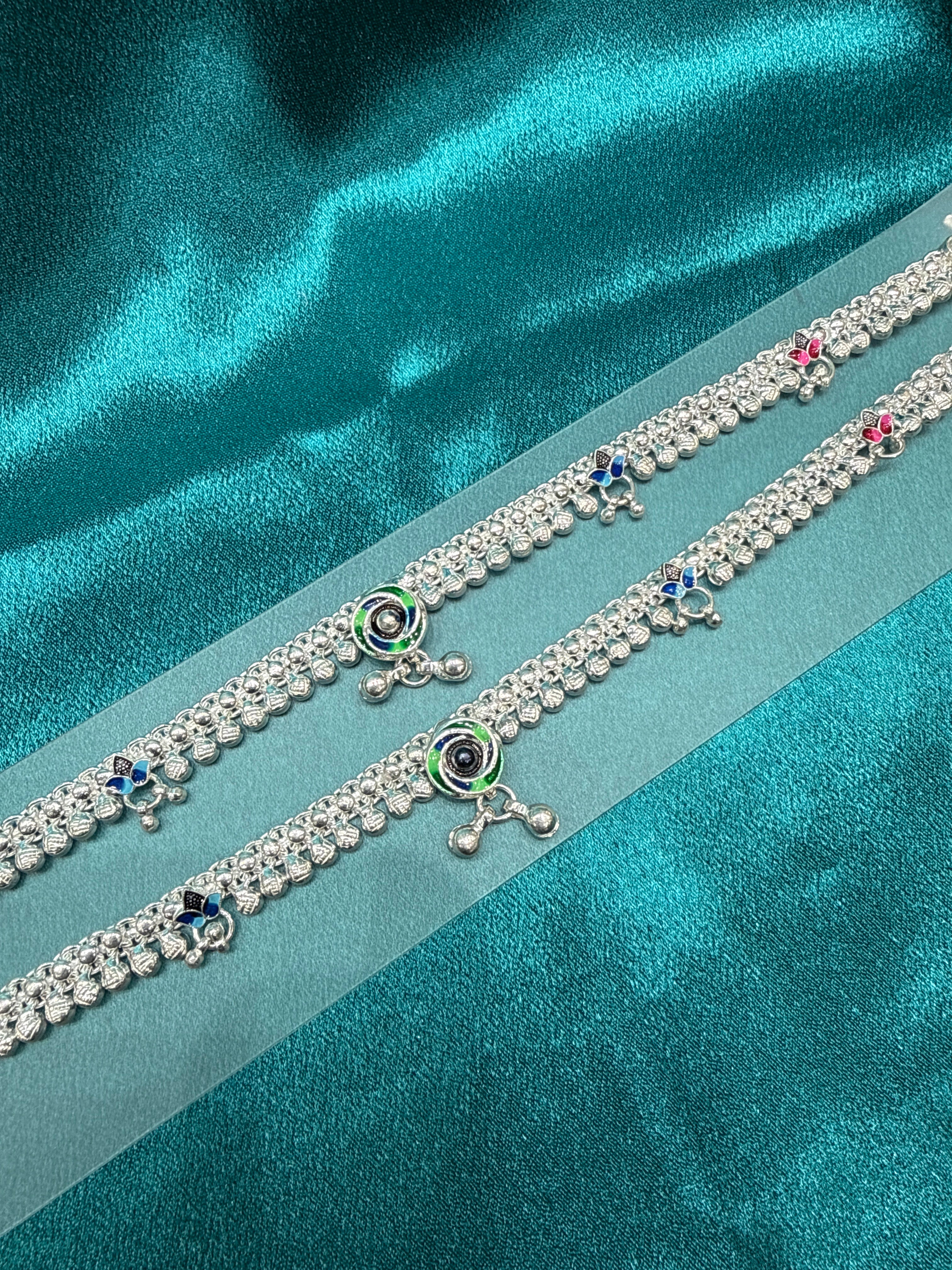 Women’s Fancy/Traditional Silver Anklet